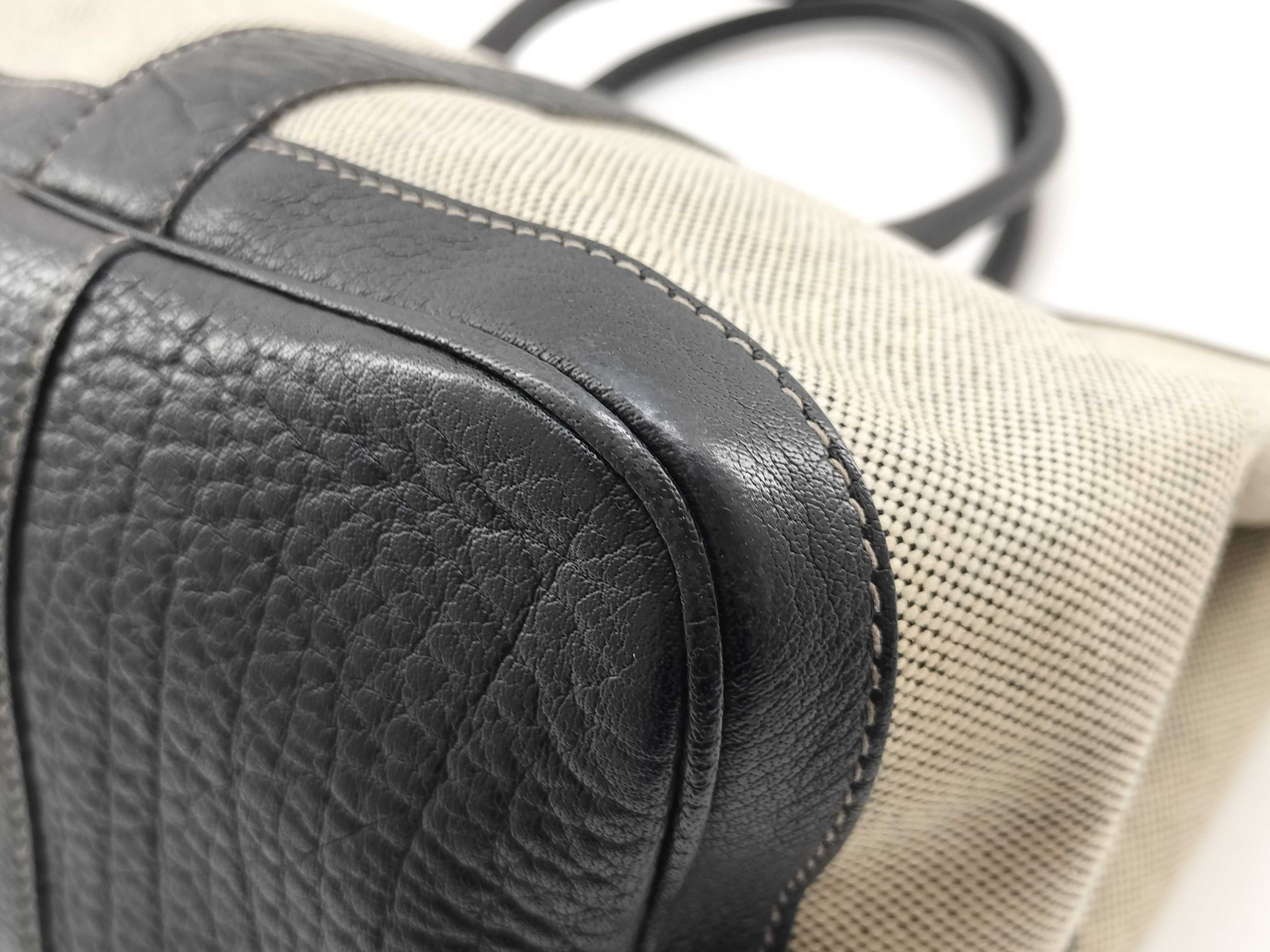 Garden Party PM Toile Leather Black — view 5