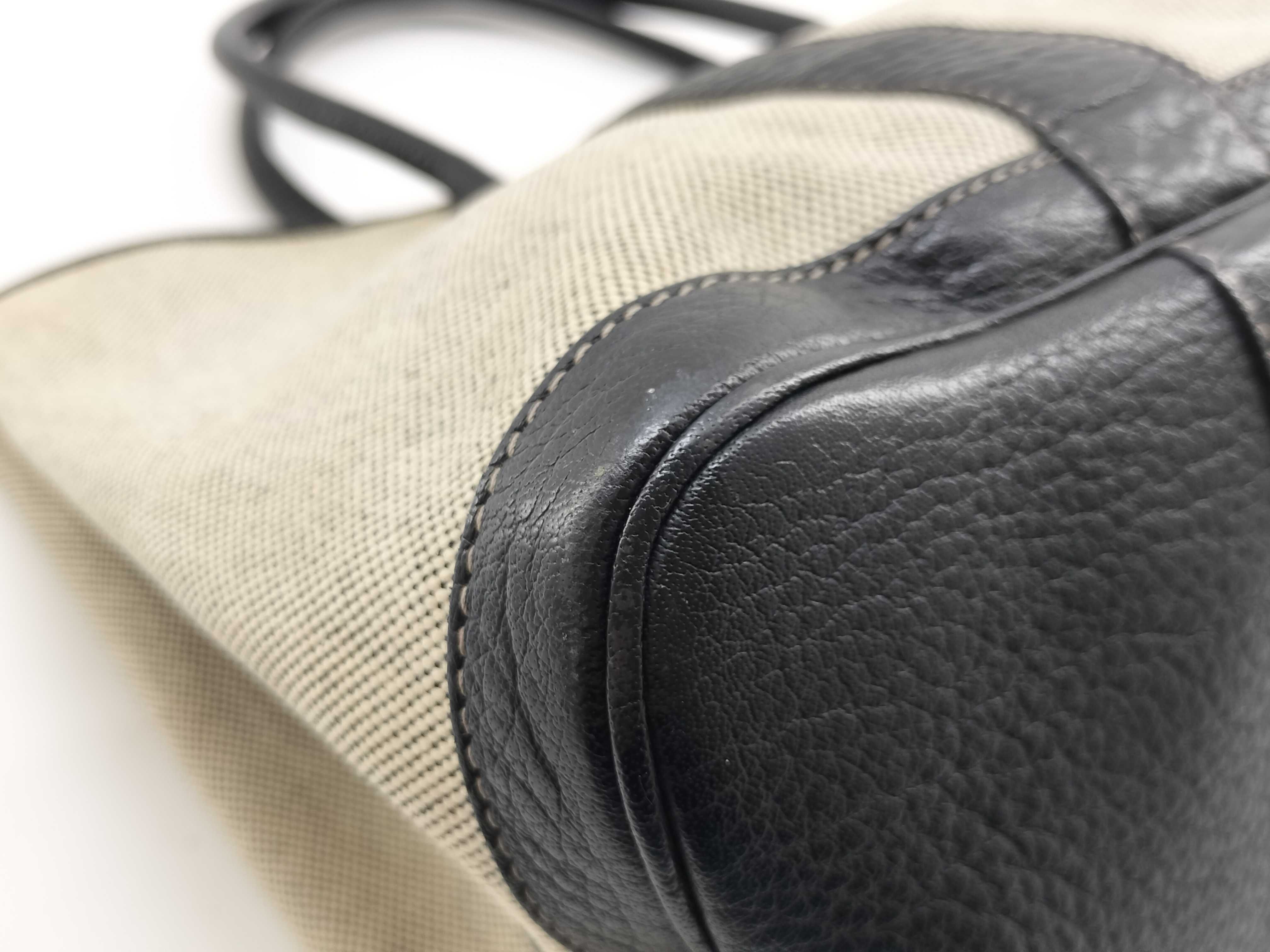 Garden Party PM Toile Leather Black — view 6