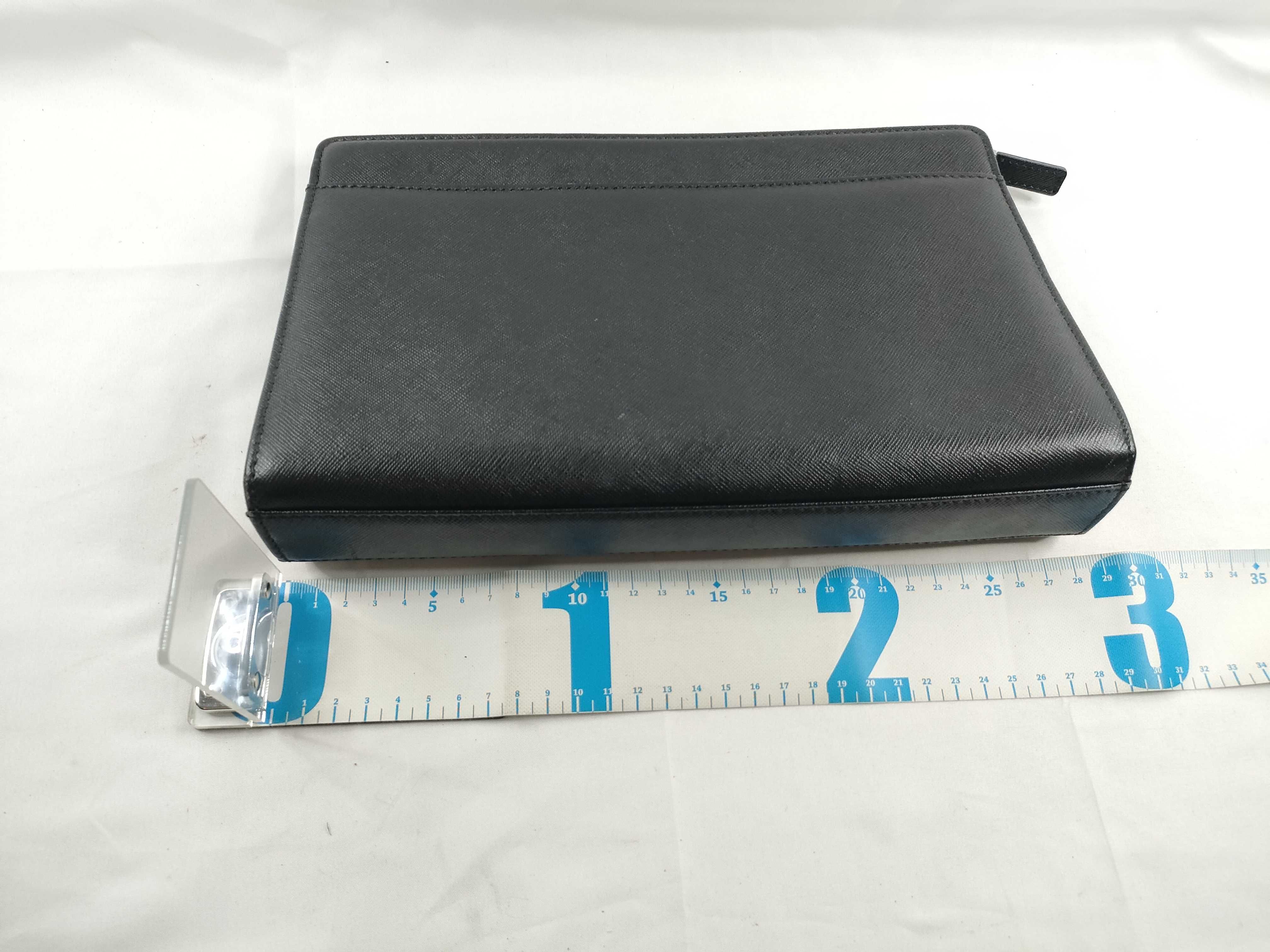 Clutch Bag Black Leather Clutch Bag — view 2
