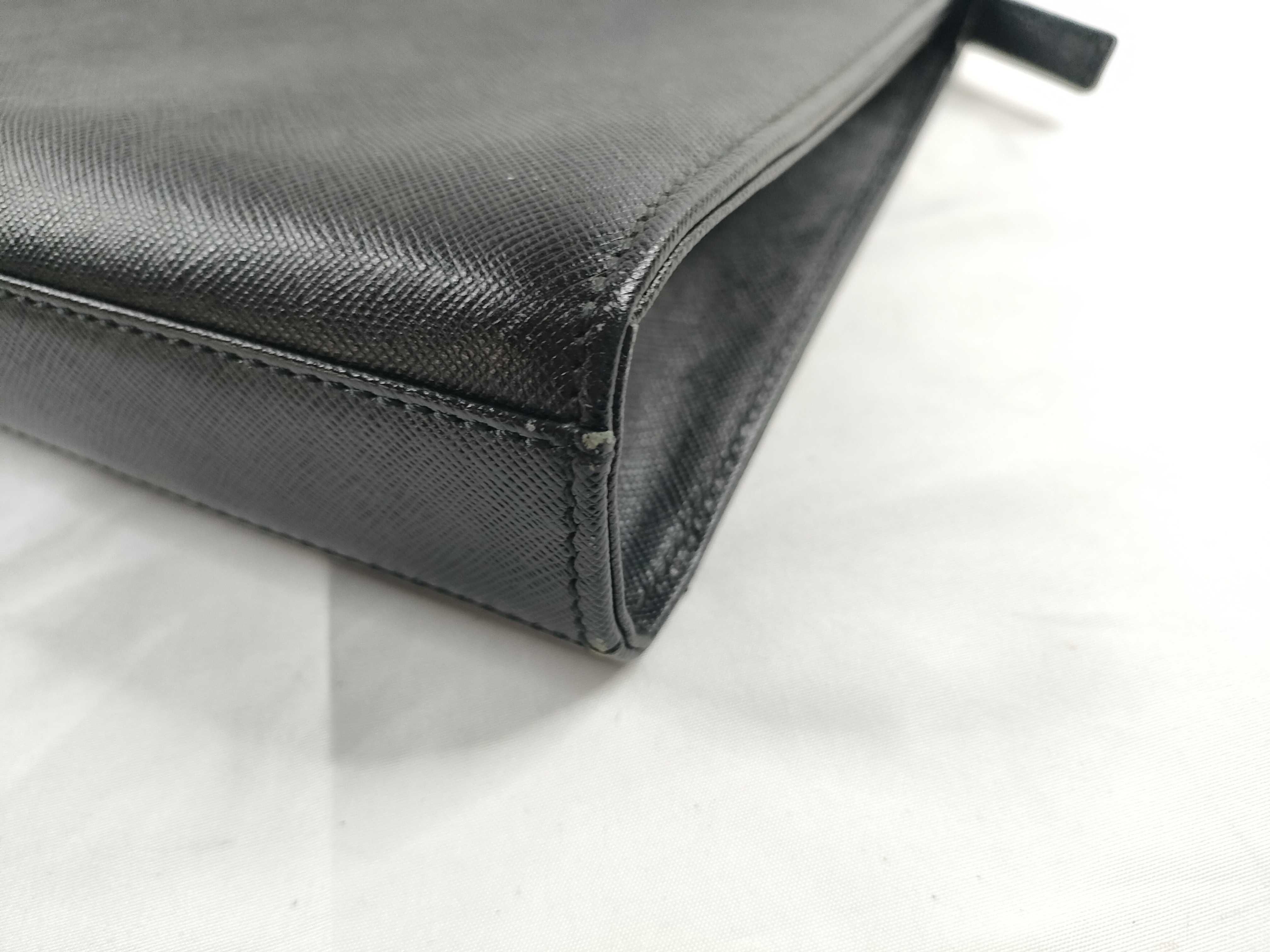 Clutch Bag Black Leather Clutch Bag — view 5