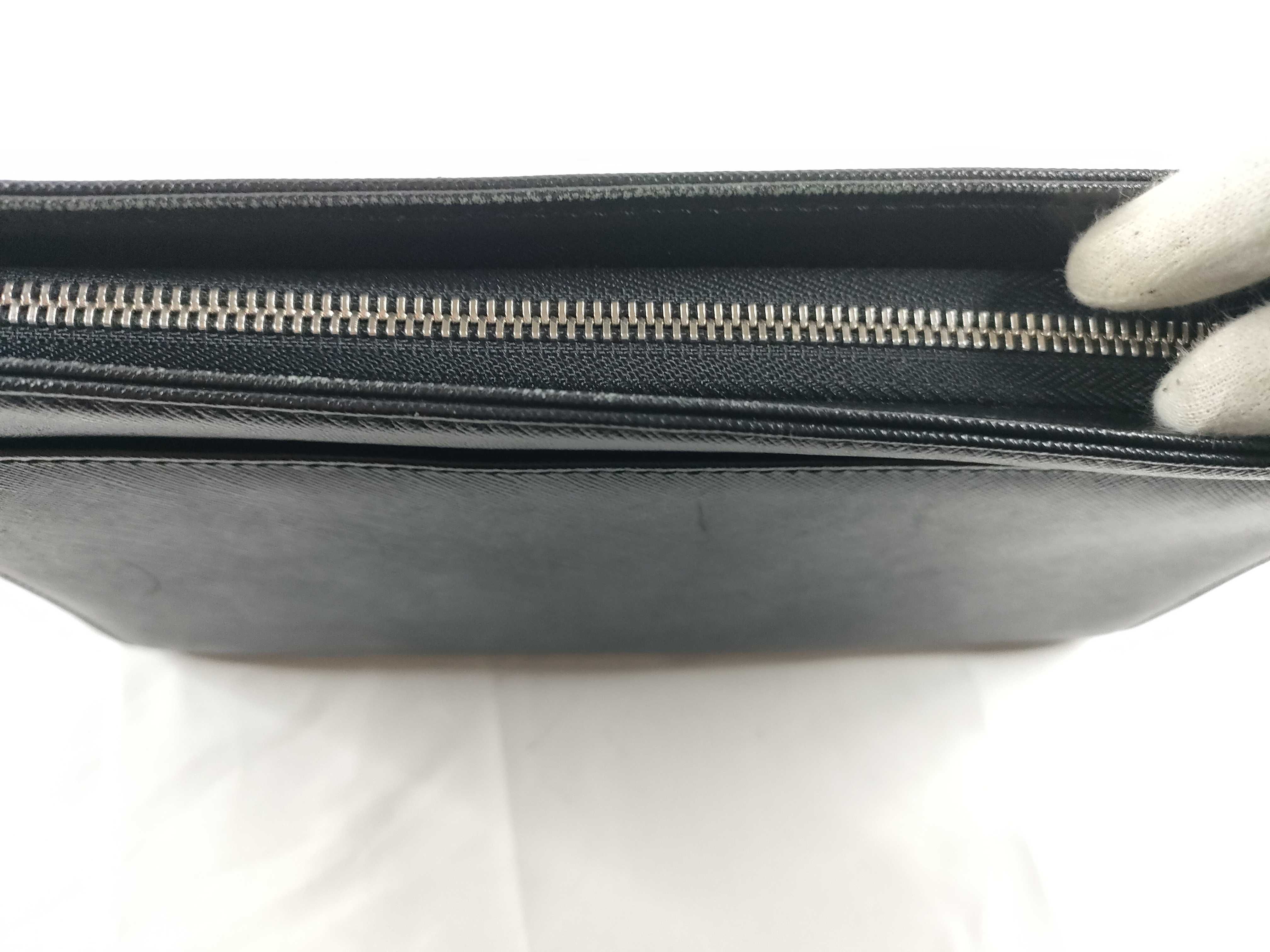 Clutch Bag Black Leather Clutch Bag — view 6