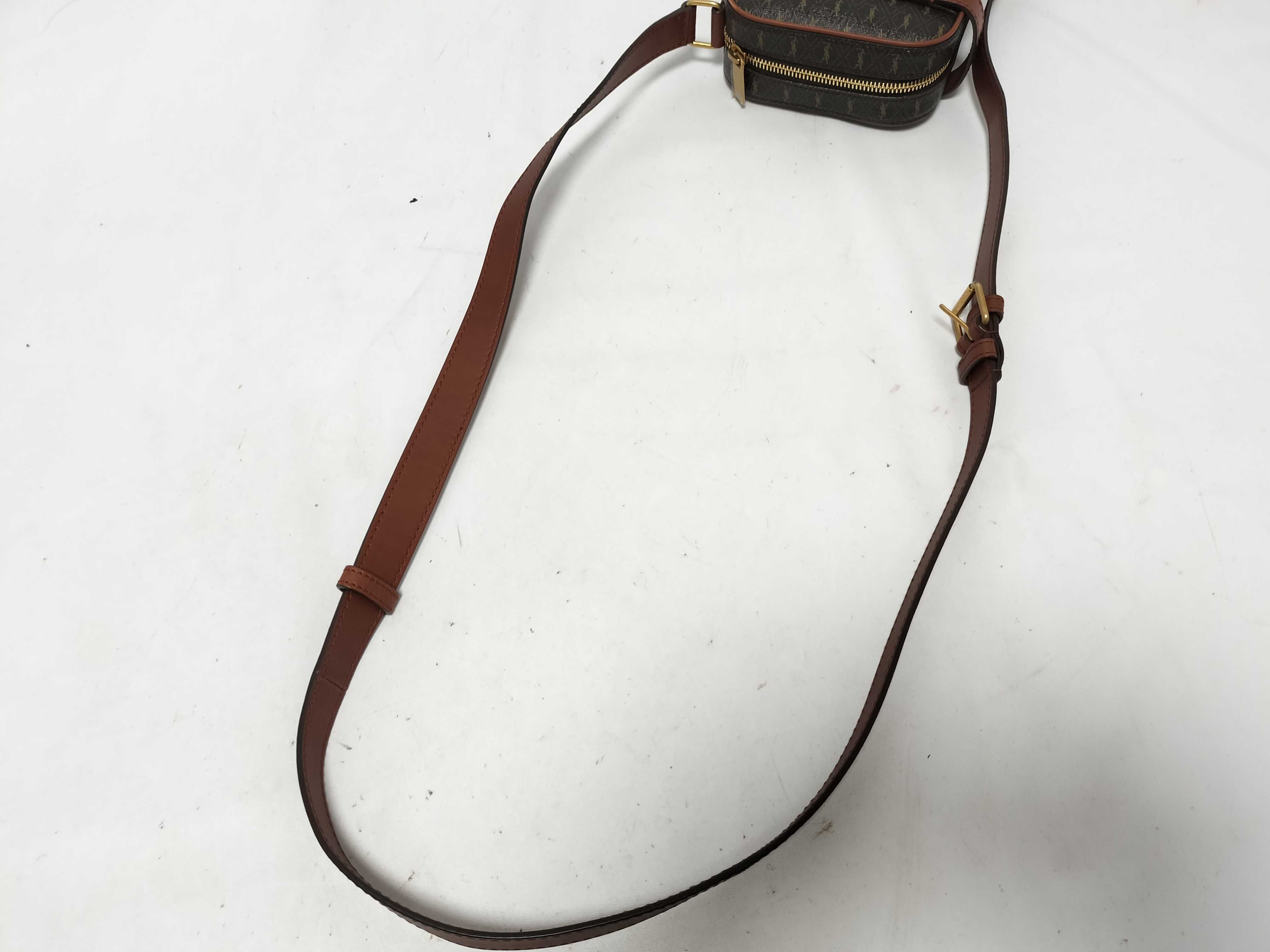 PVC x Leather Shoulder Bag, Brown, 685534 (Shoulder Bag) — view 4