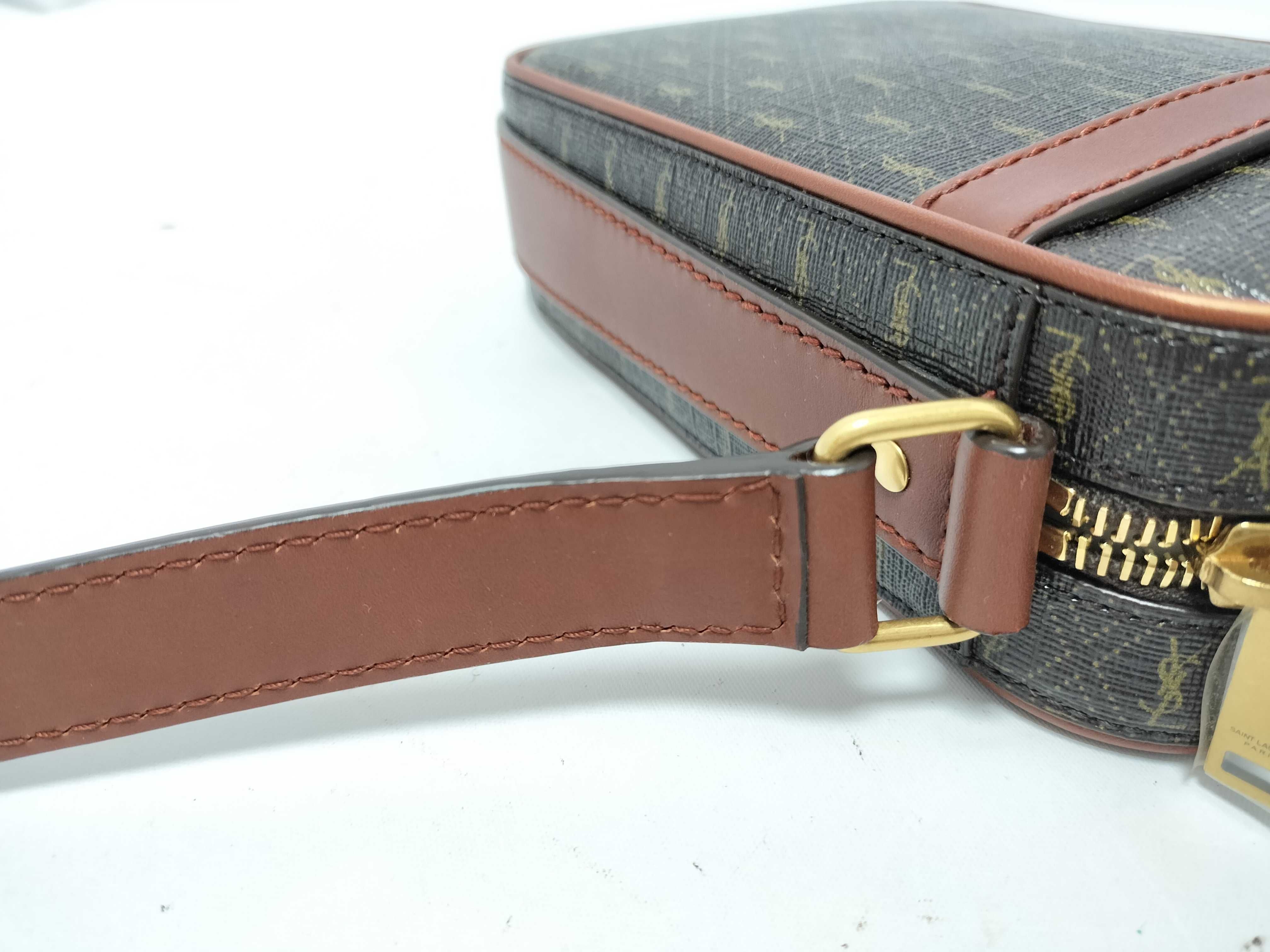 PVC x Leather Shoulder Bag, Brown, 685534 (Shoulder Bag) — view 6