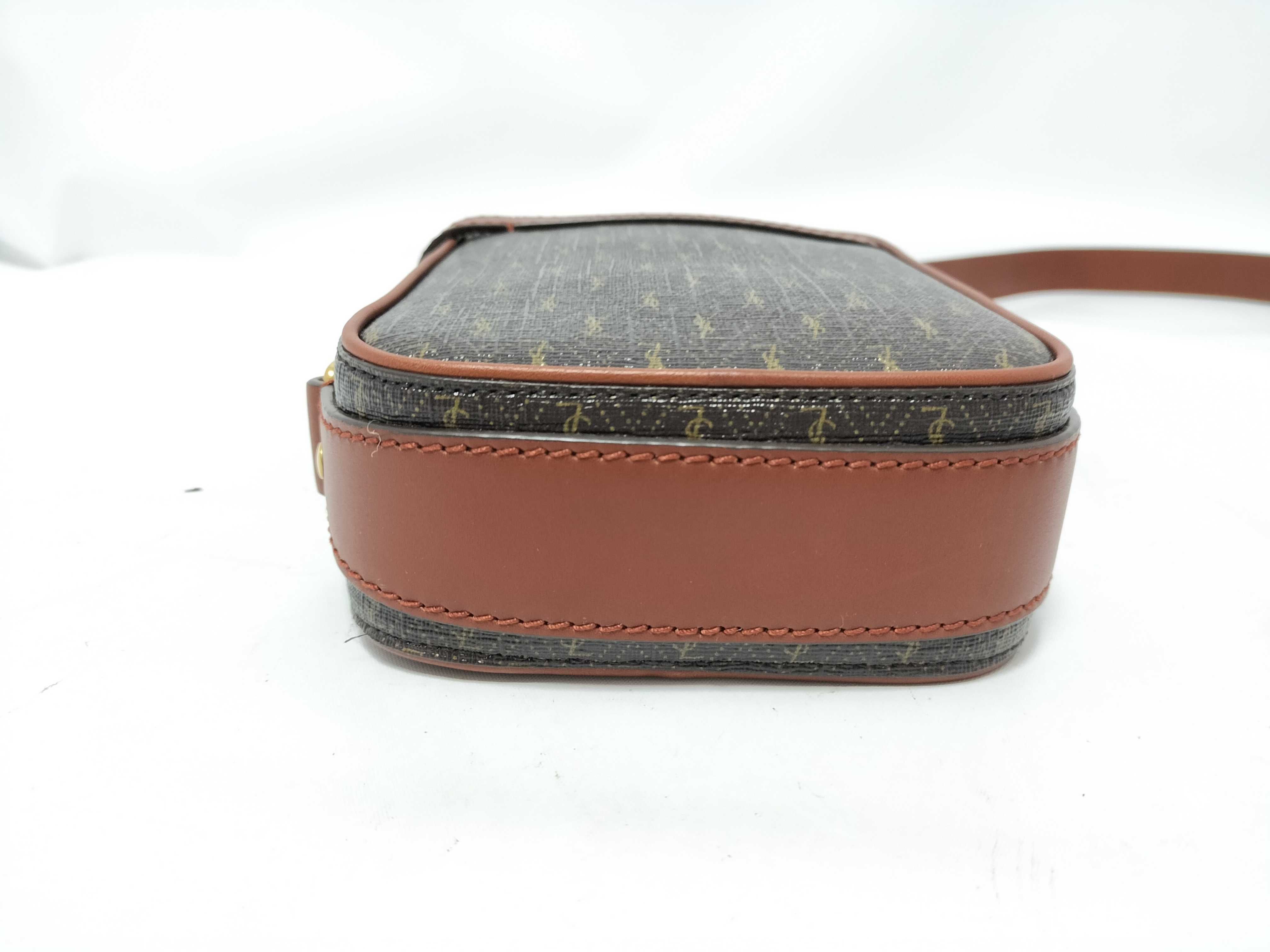 PVC x Leather Shoulder Bag, Brown, 685534 (Shoulder Bag) — view 8