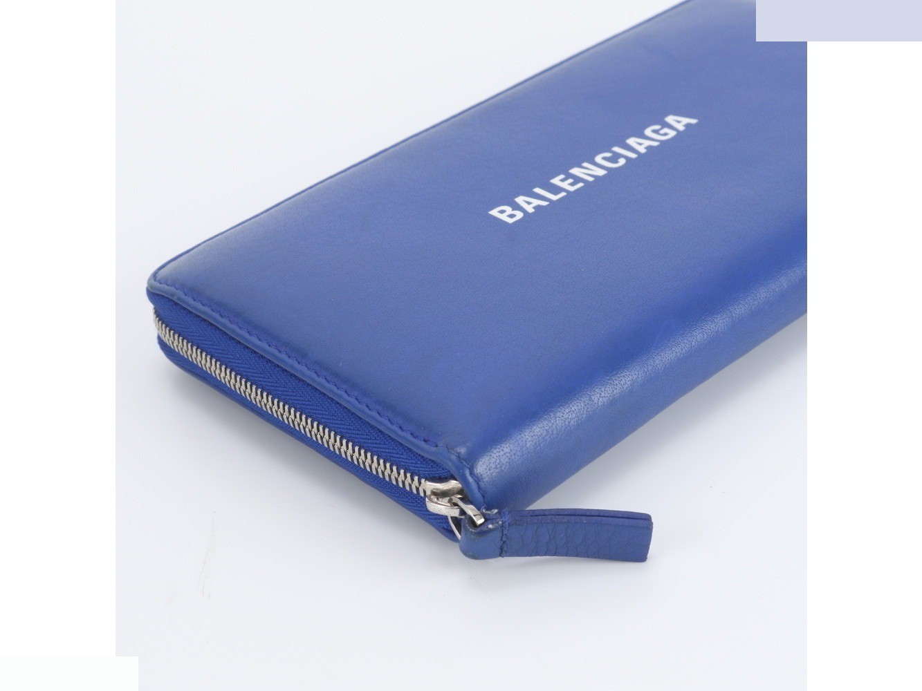 Leather long wallet, round zipper wallet — view 5