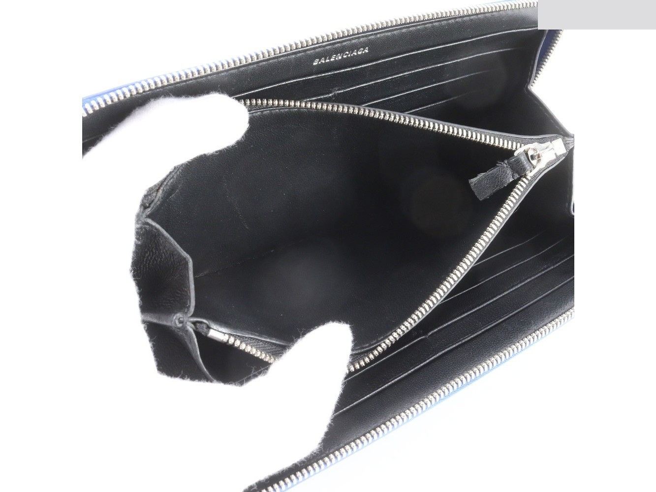 Leather long wallet, round zipper wallet — view 7