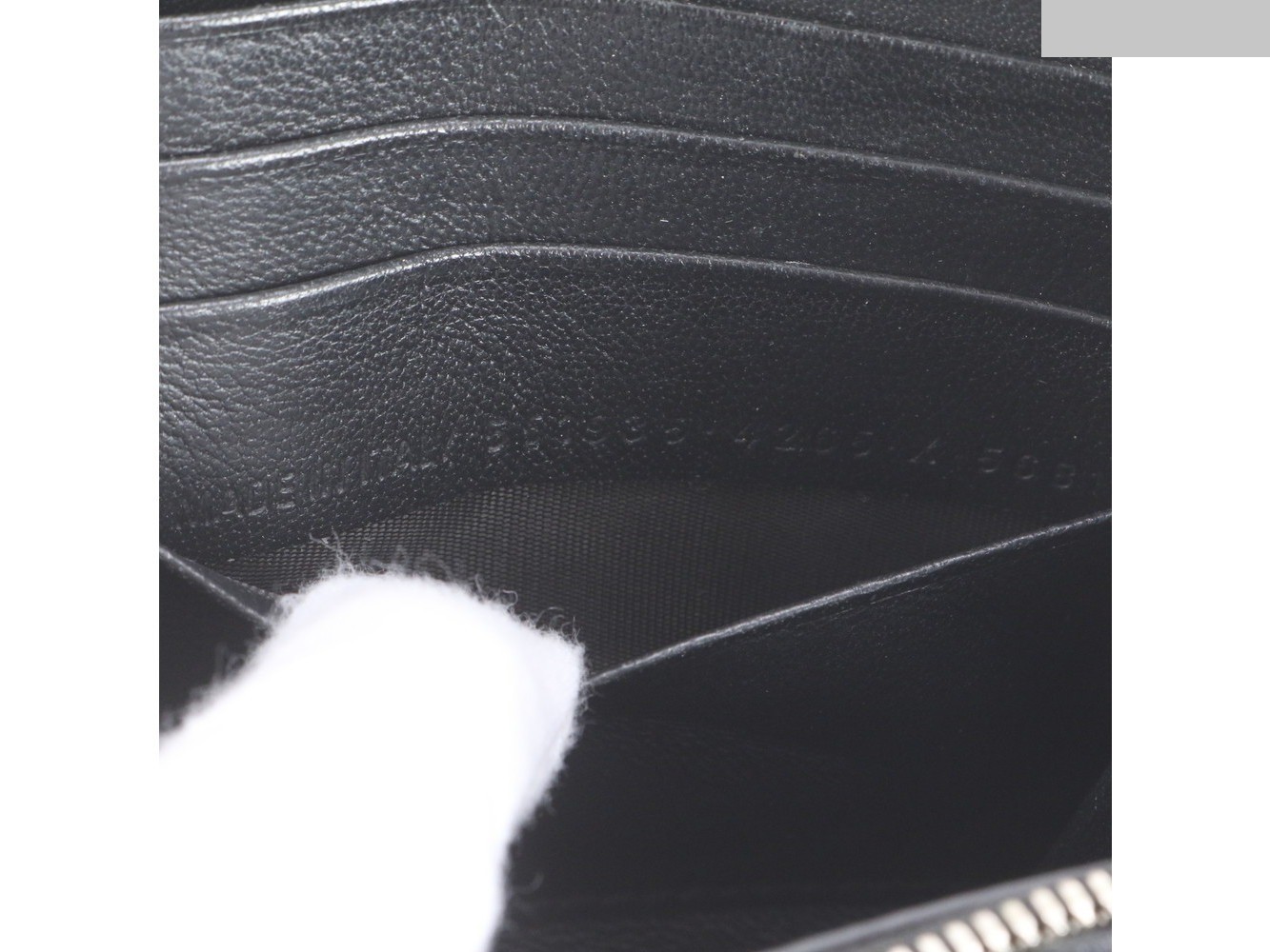 Leather long wallet, round zipper wallet — view 9