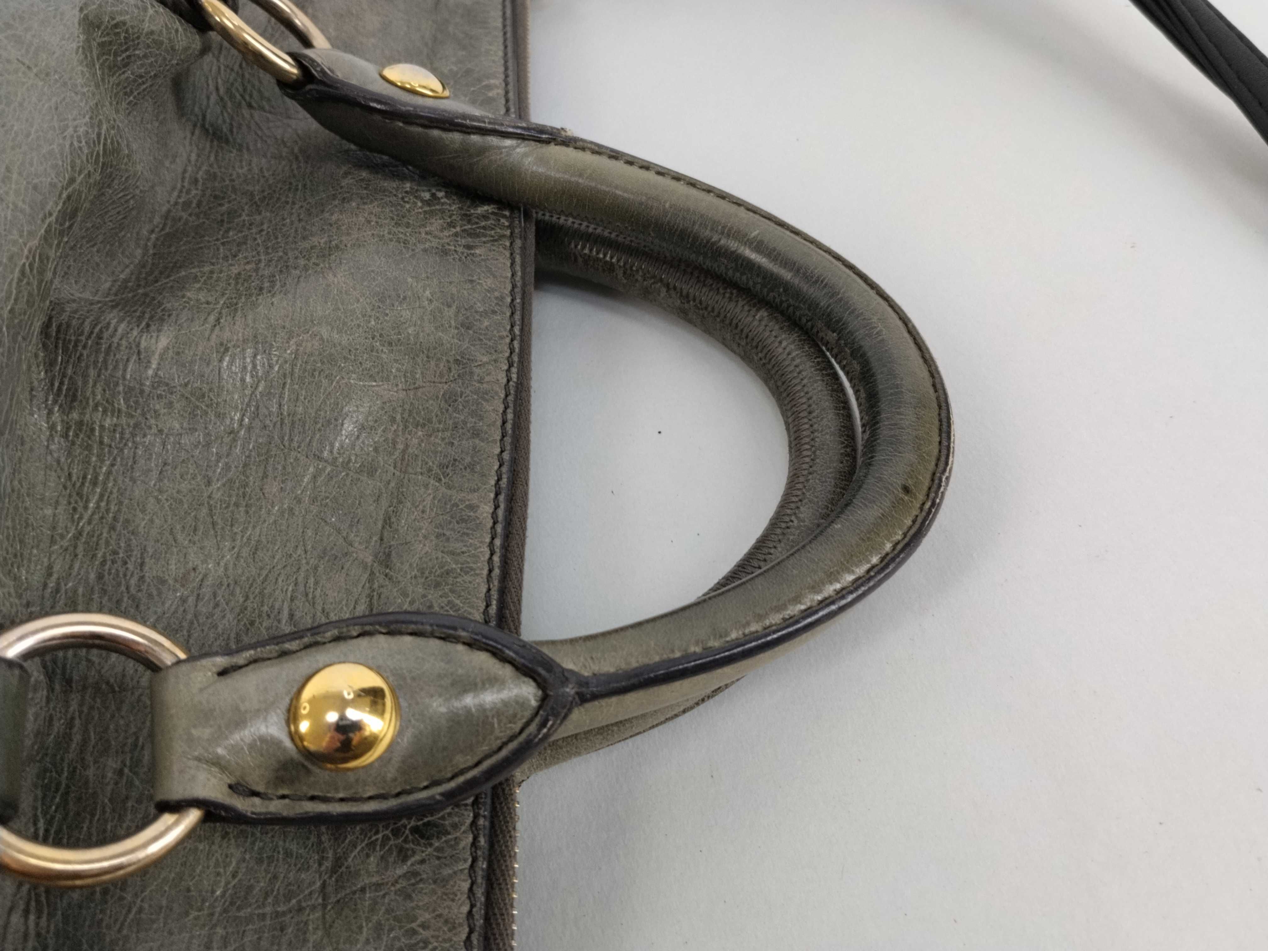 2-way Shoulder Bag, Gray Handbag — view 4