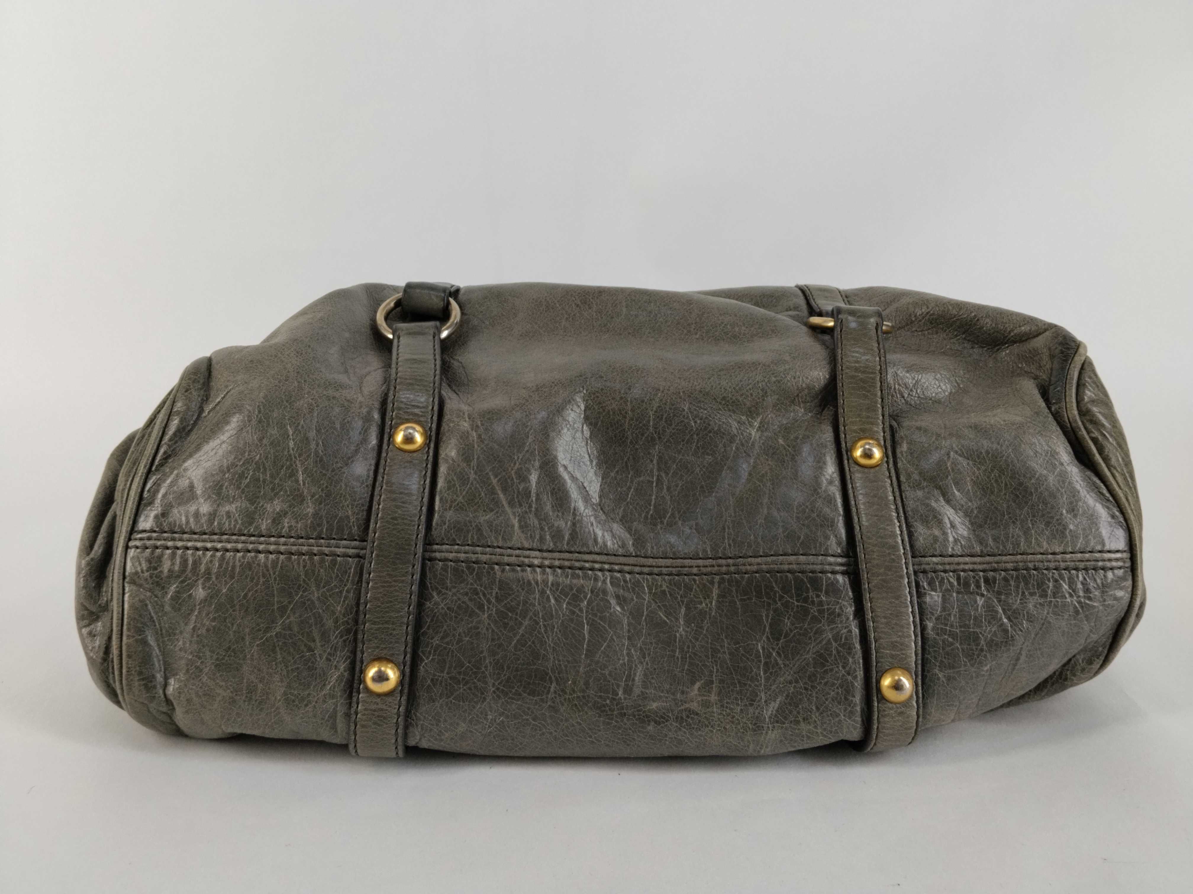 2-way Shoulder Bag, Gray Handbag — view 8