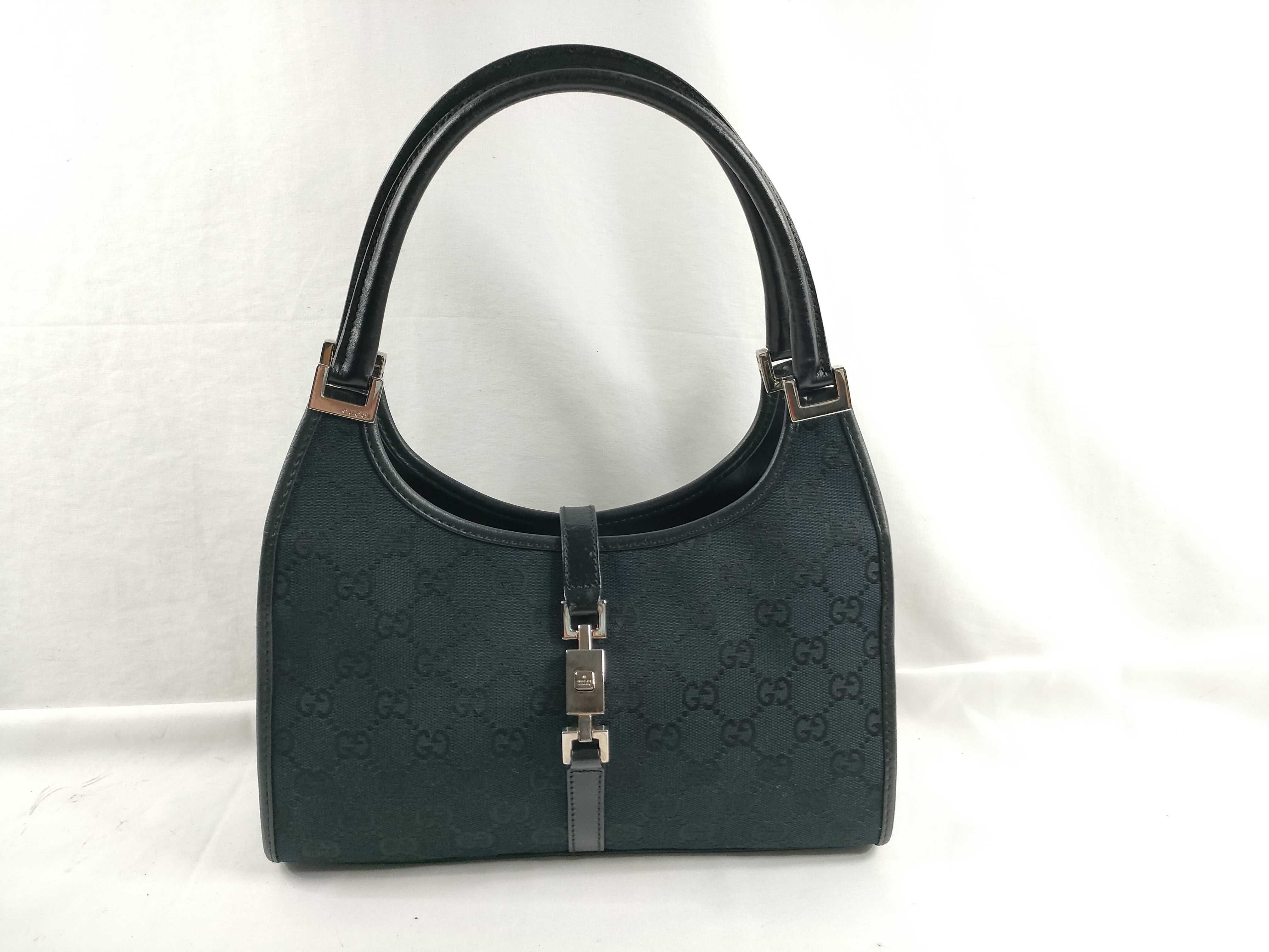 GG Canvas Jackie Shoulder Handbag
