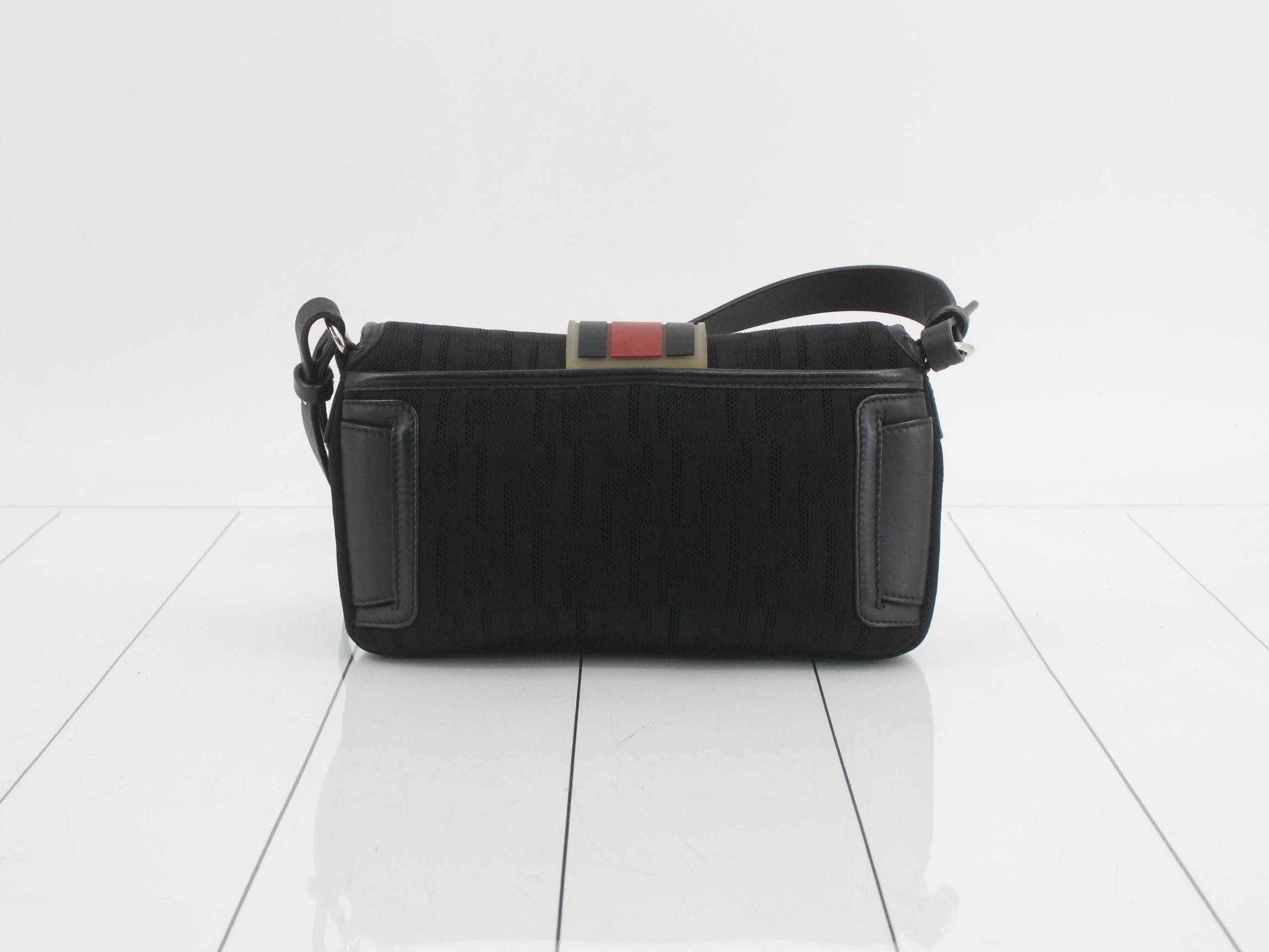Mamma Bucket Zucca Mesh 2-Way Shoulder Bag, Black — view 2