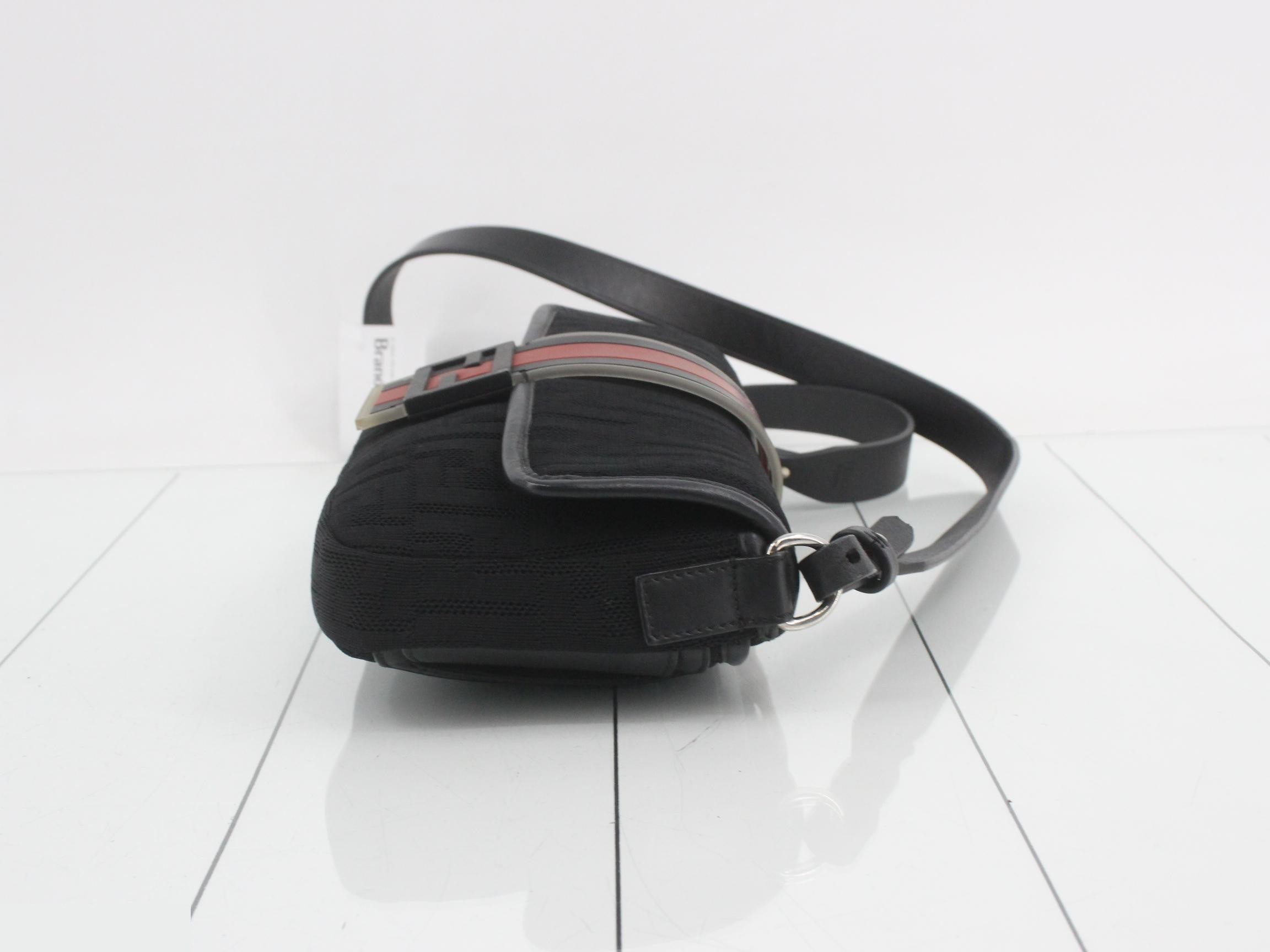 Mamma Bucket Zucca Mesh 2-Way Shoulder Bag, Black — view 3