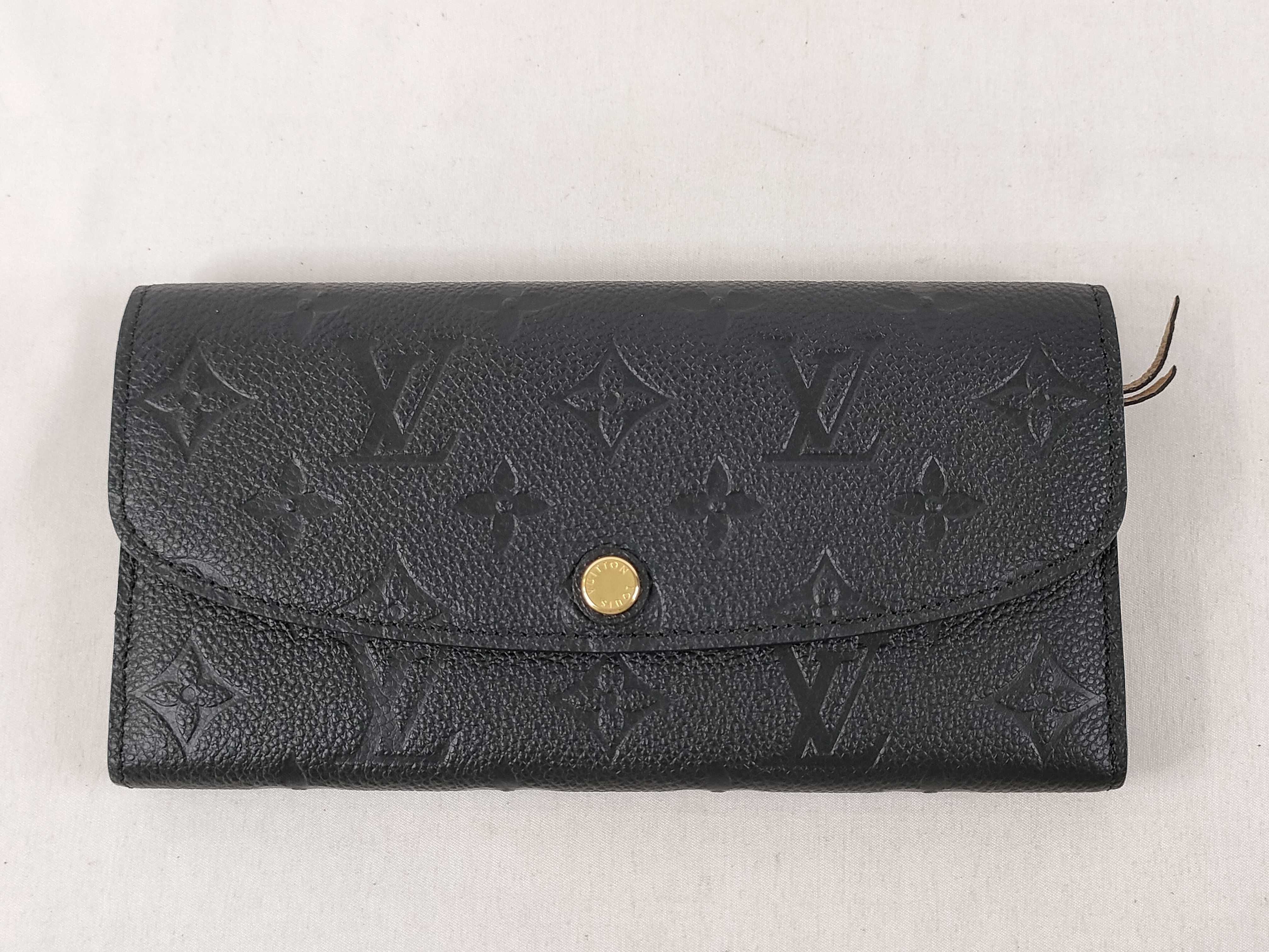 Monogram Empreinte LV Empreinte Portefeuille Emilie M62369 CA2196 Initial Wallet