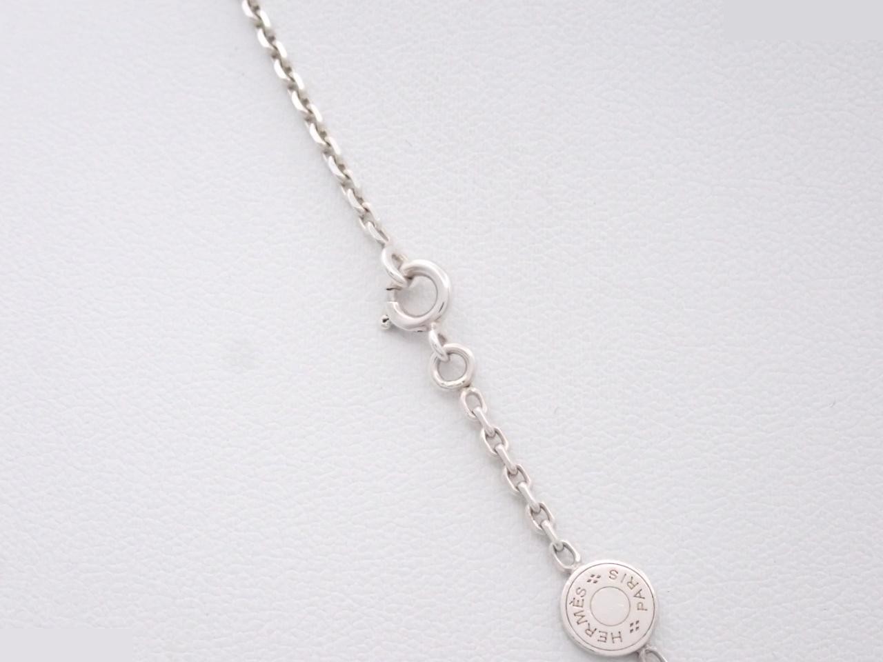 Sellier necklace pendant, 925 sterling silver, 4.6g, chain approximately 40cm. — view 2