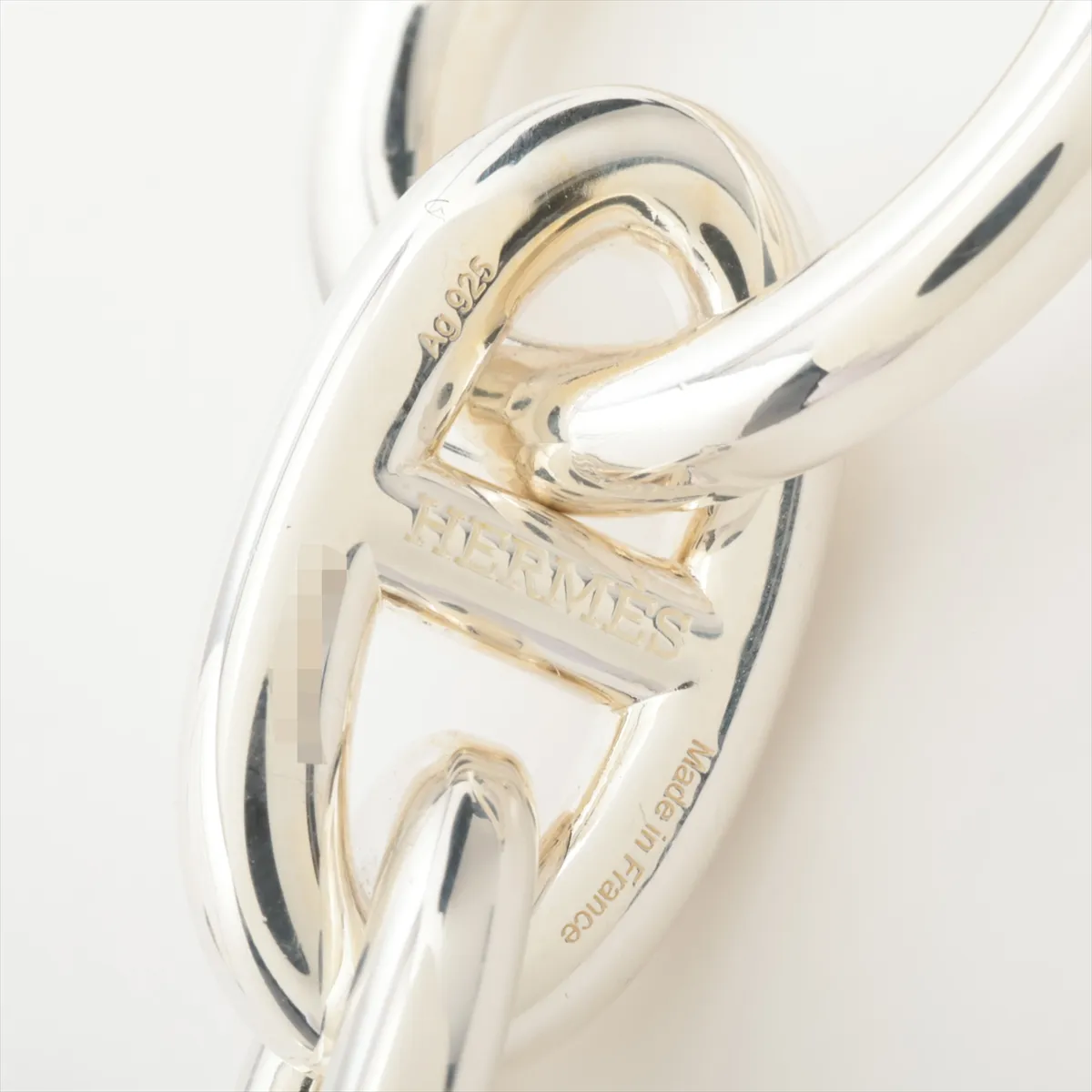 Chaine d'Ancre GM 2025 Bracelet, 13 links, 925 silver, 74.8g, silver, some wear, tarnish, — view 4