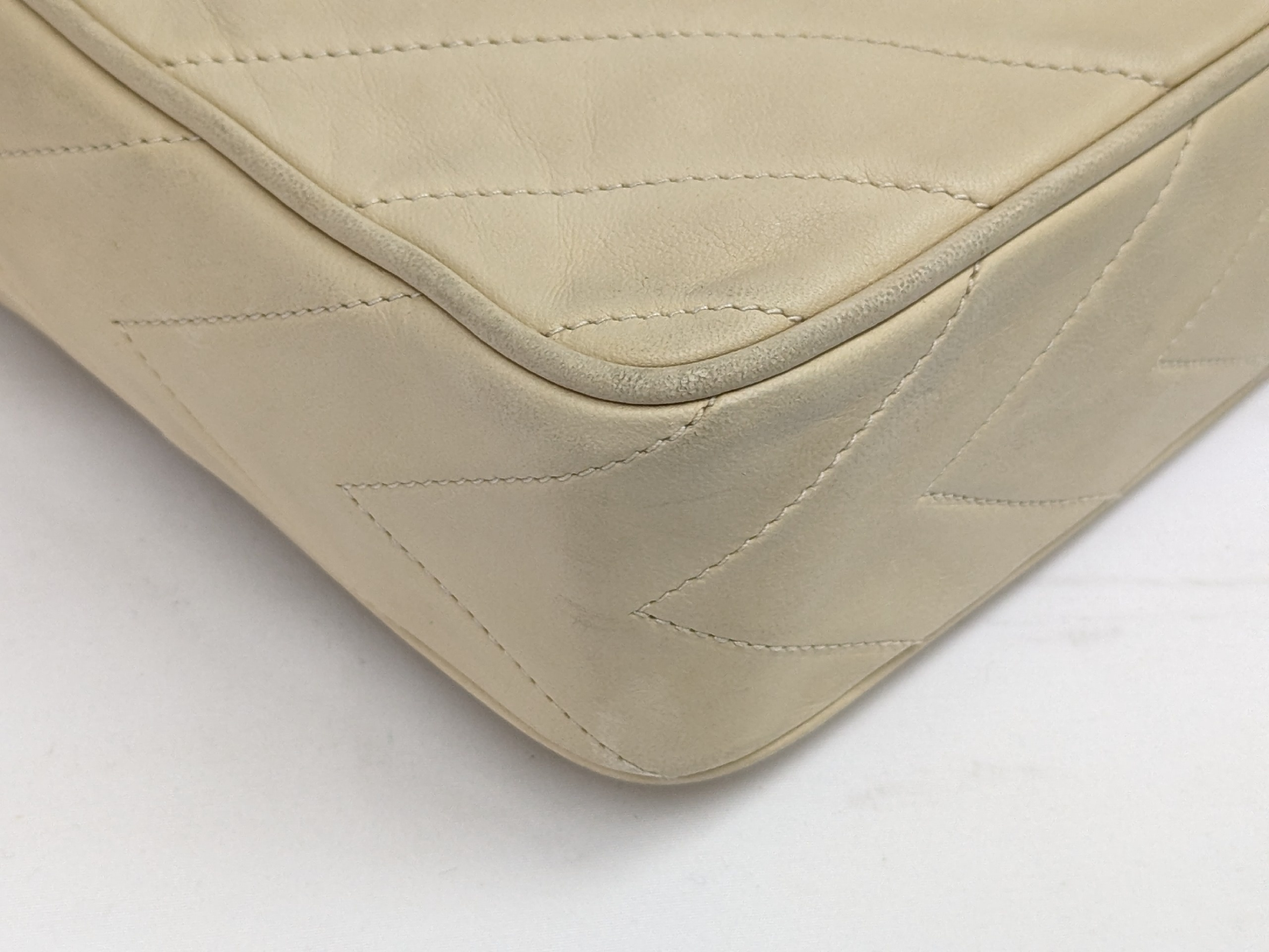 Lambskin Fringe Chain Shoulder Bag — view 3