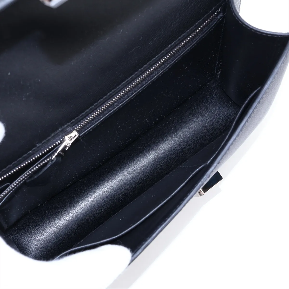 [Individually packaged] Hermes Constance 24 Miroir Veau Epsom Black Silver Hardware G:2026 Model with Mirror — view 6