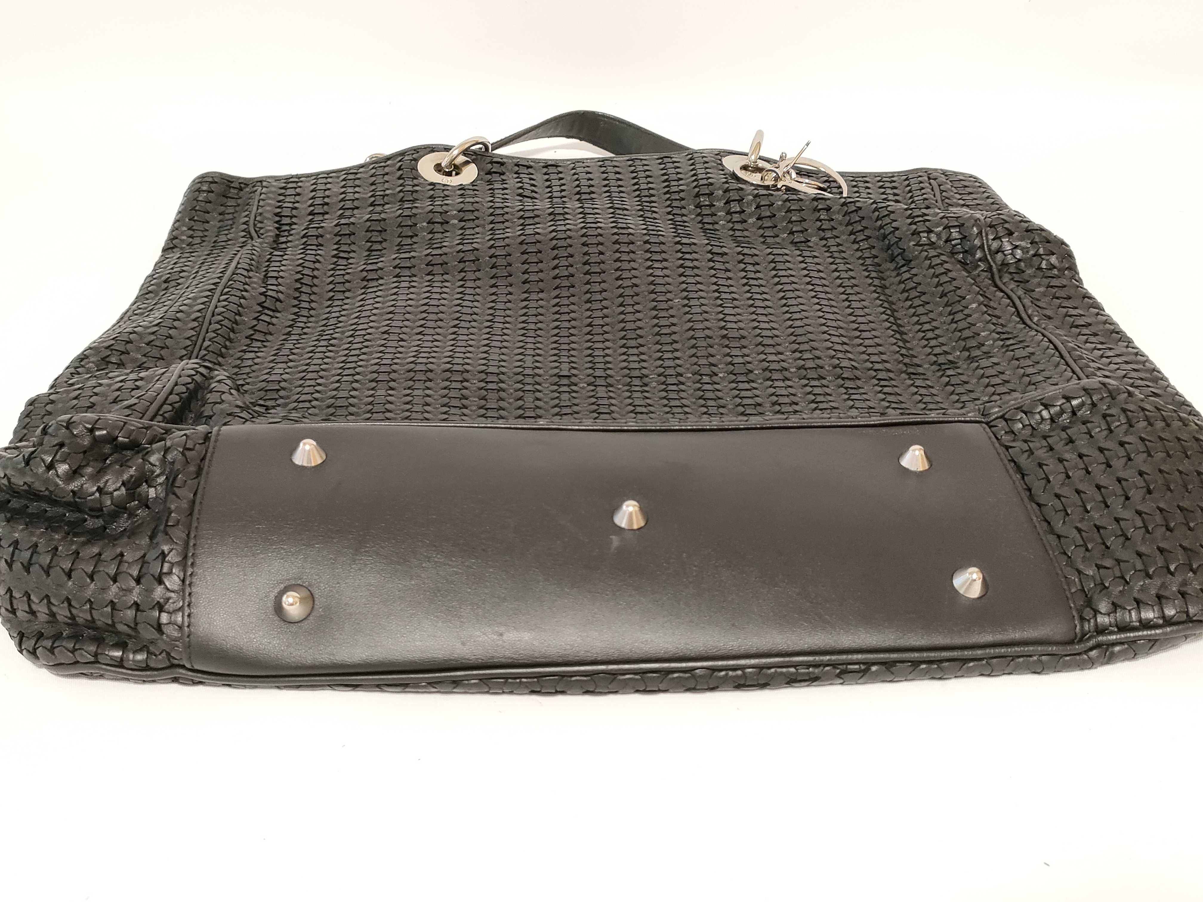 Leather Tote Bag Black Tote Bag — view 8