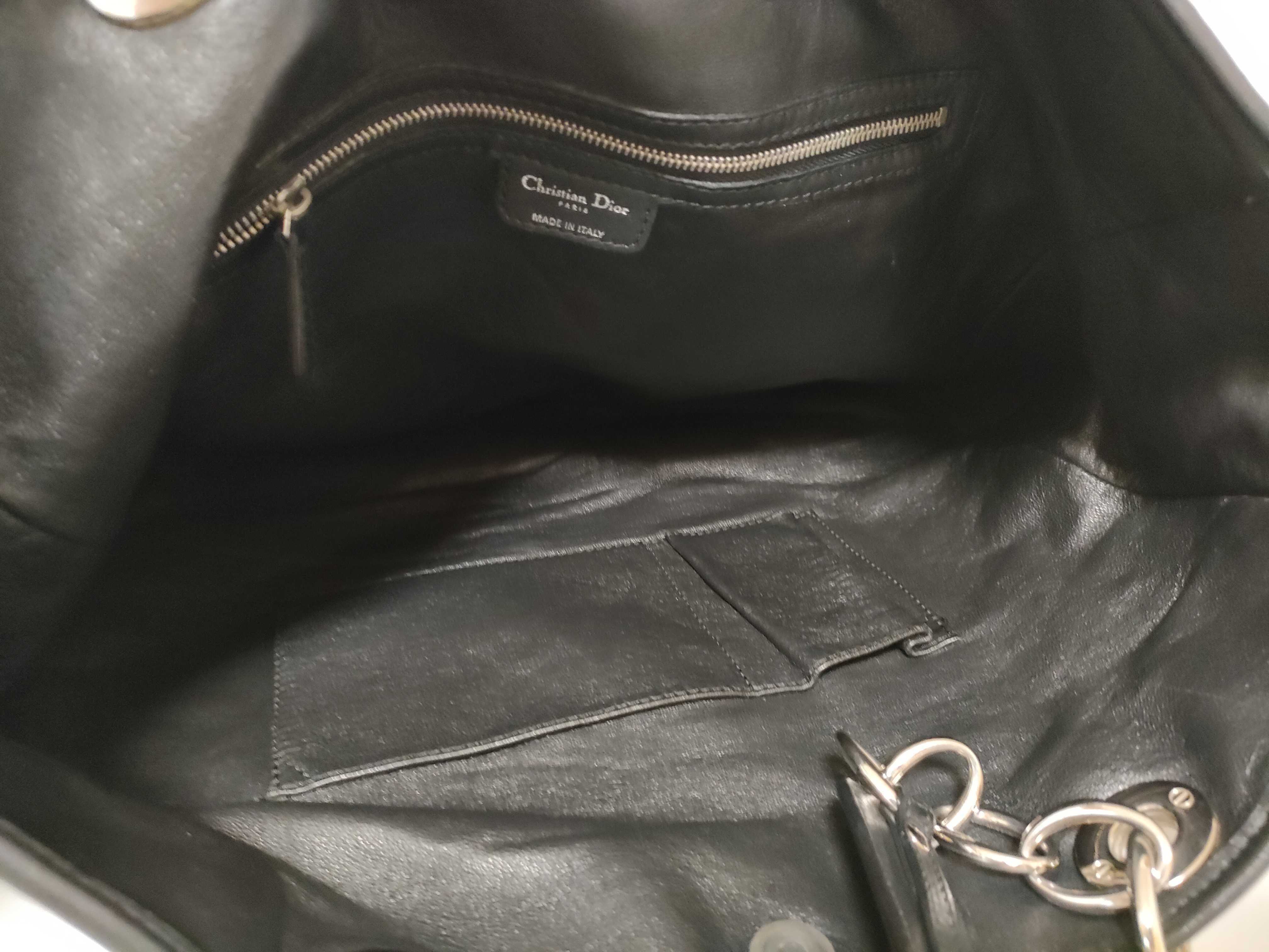 Leather Tote Bag Black Tote Bag — view 10