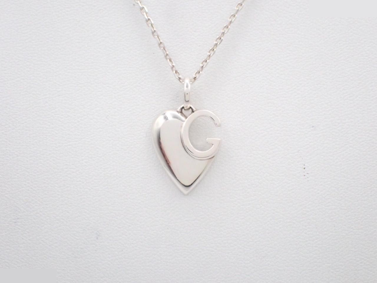 Heart logo, Ag925, weight 8.26g, box and dust bag included, chain 40cm