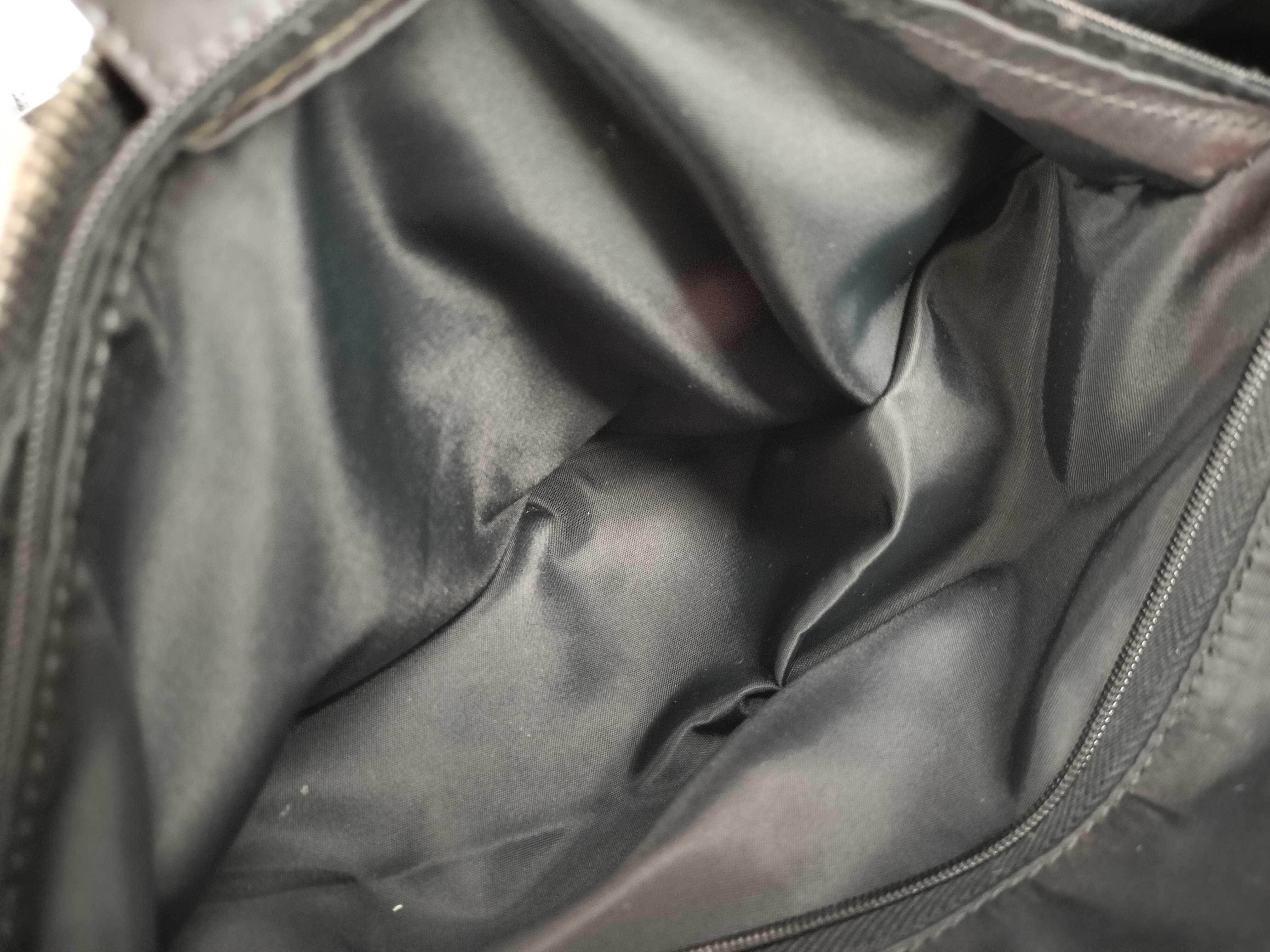 Trotter Christian Dior Trotter Canvas x Leather Handbag Black Handbag — view 11