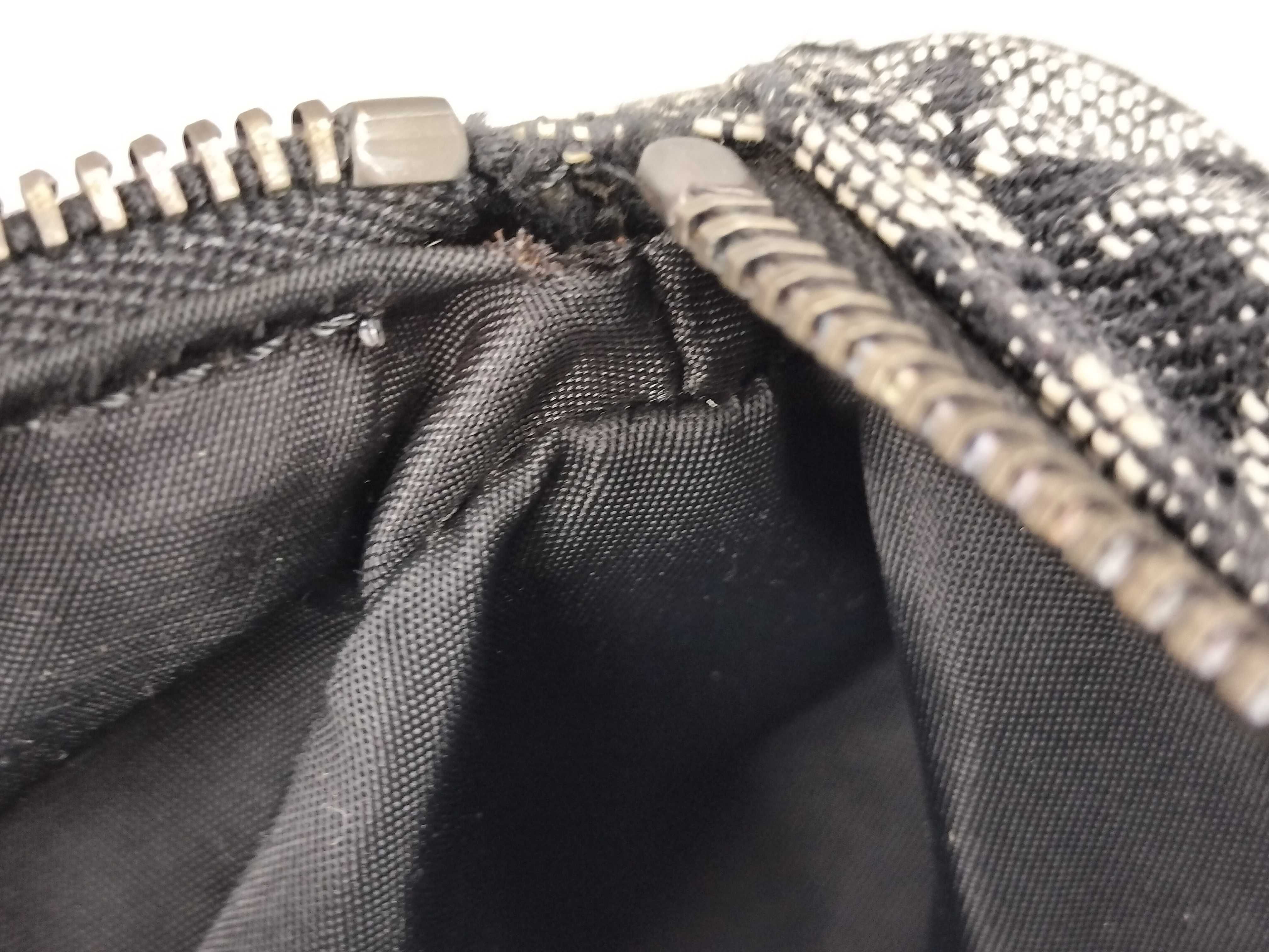 Trotter Christian Dior Trotter Canvas x Leather Handbag Black Handbag — view 9