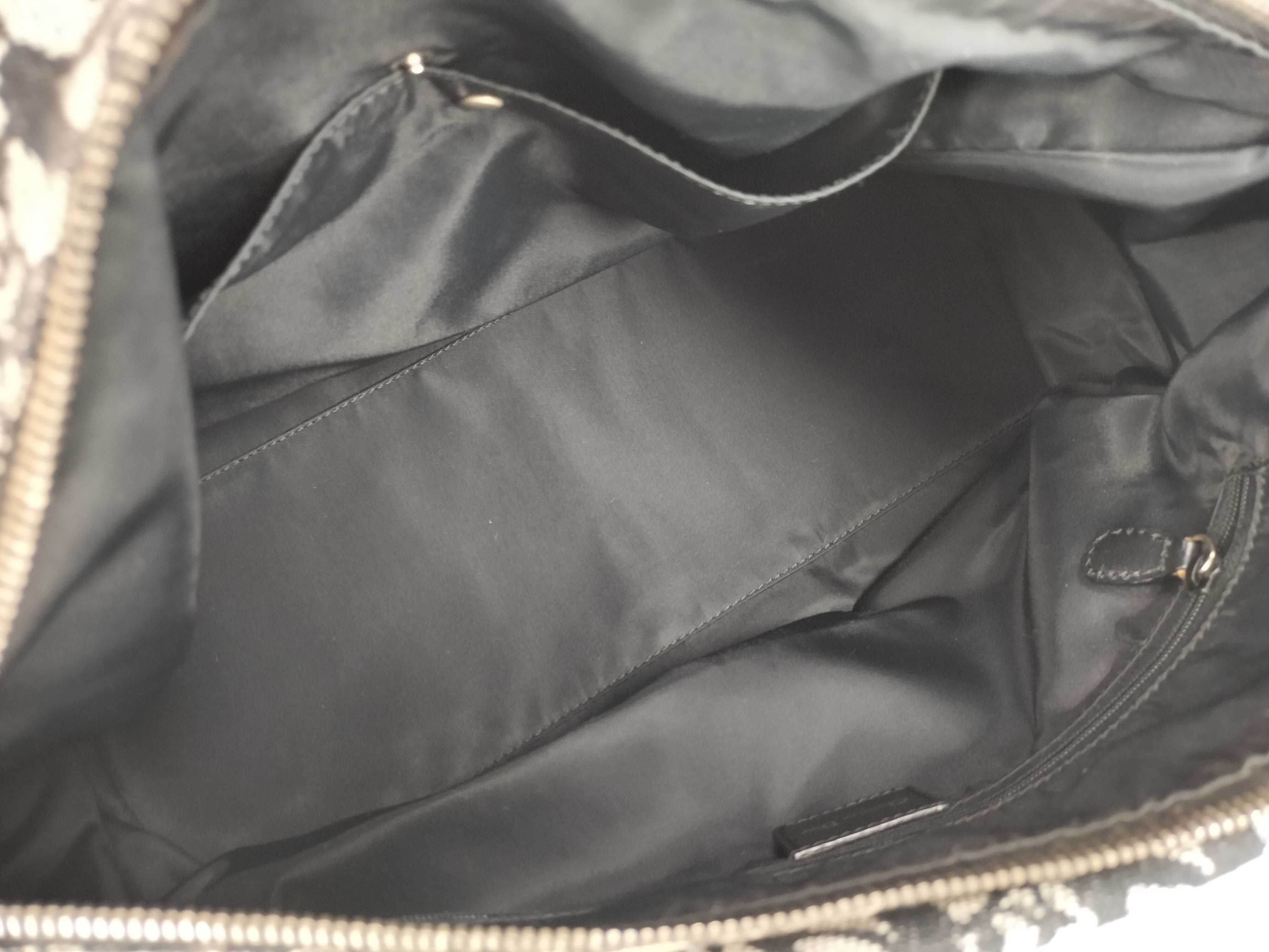 Trotter Christian Dior Trotter Canvas x Leather Handbag Black Handbag — view 10