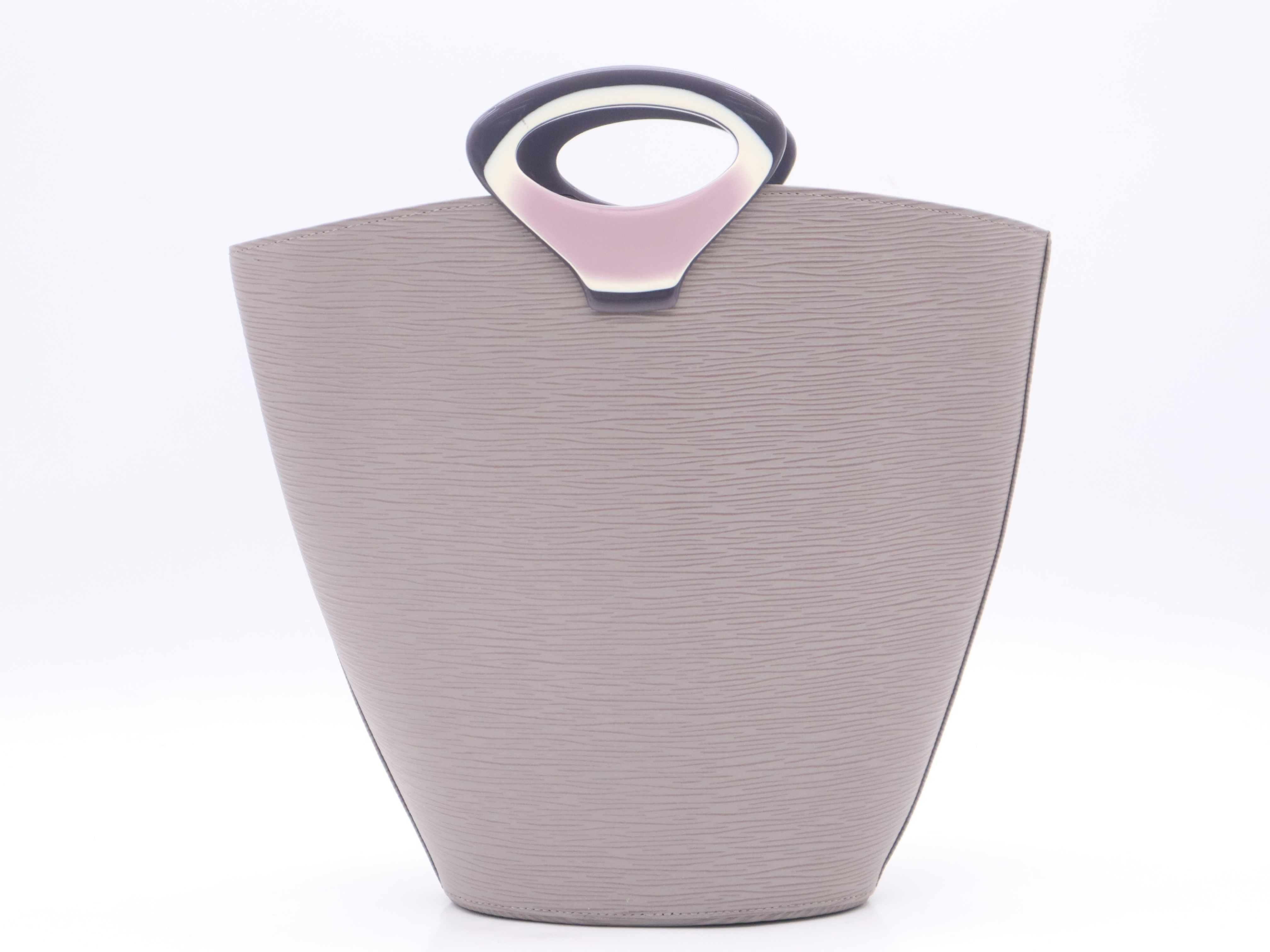 M5452B Epi Noctambure Greige Handbag — view 2