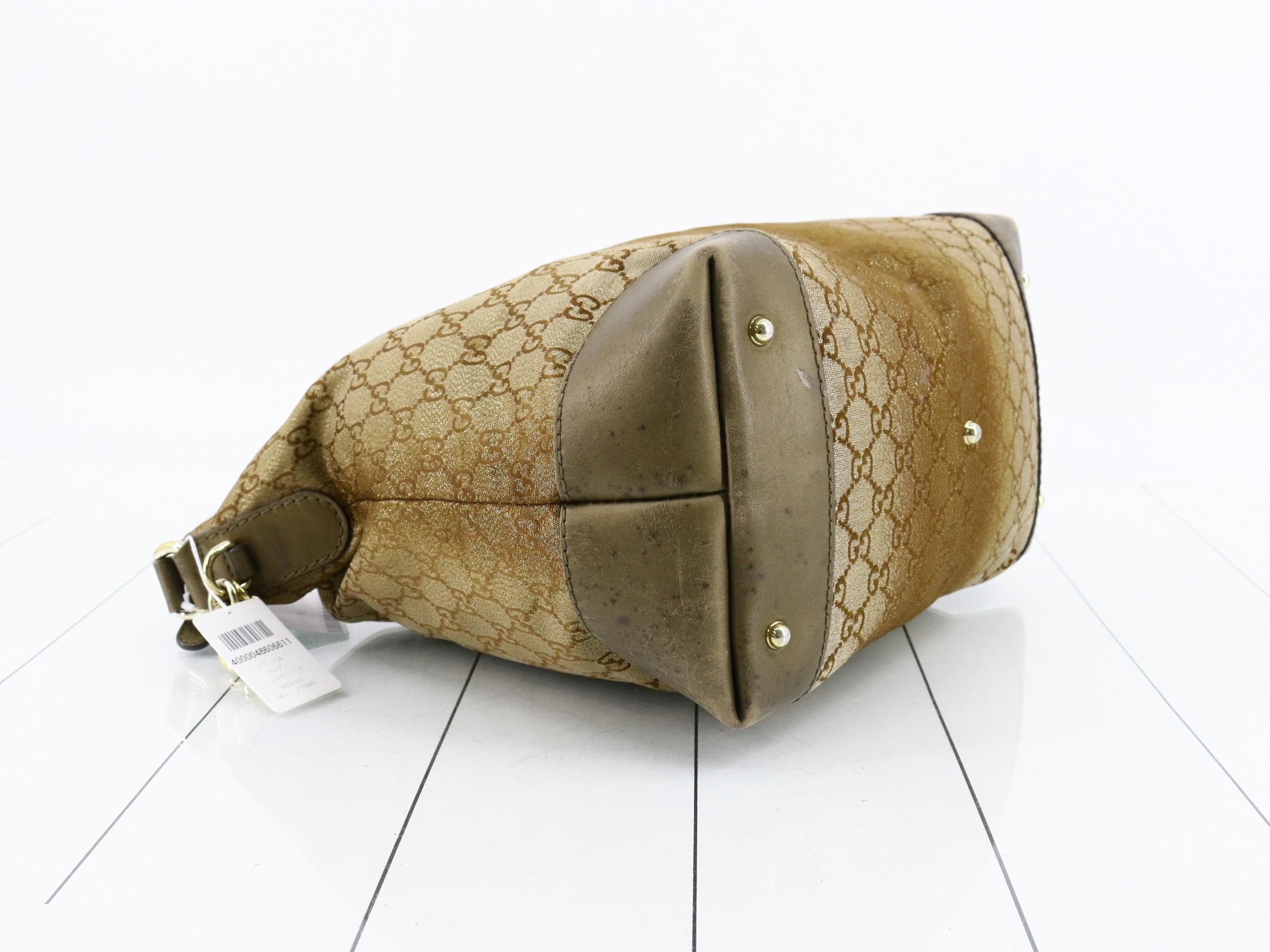 GG pattern heart bit one-shoulder bag — view 5