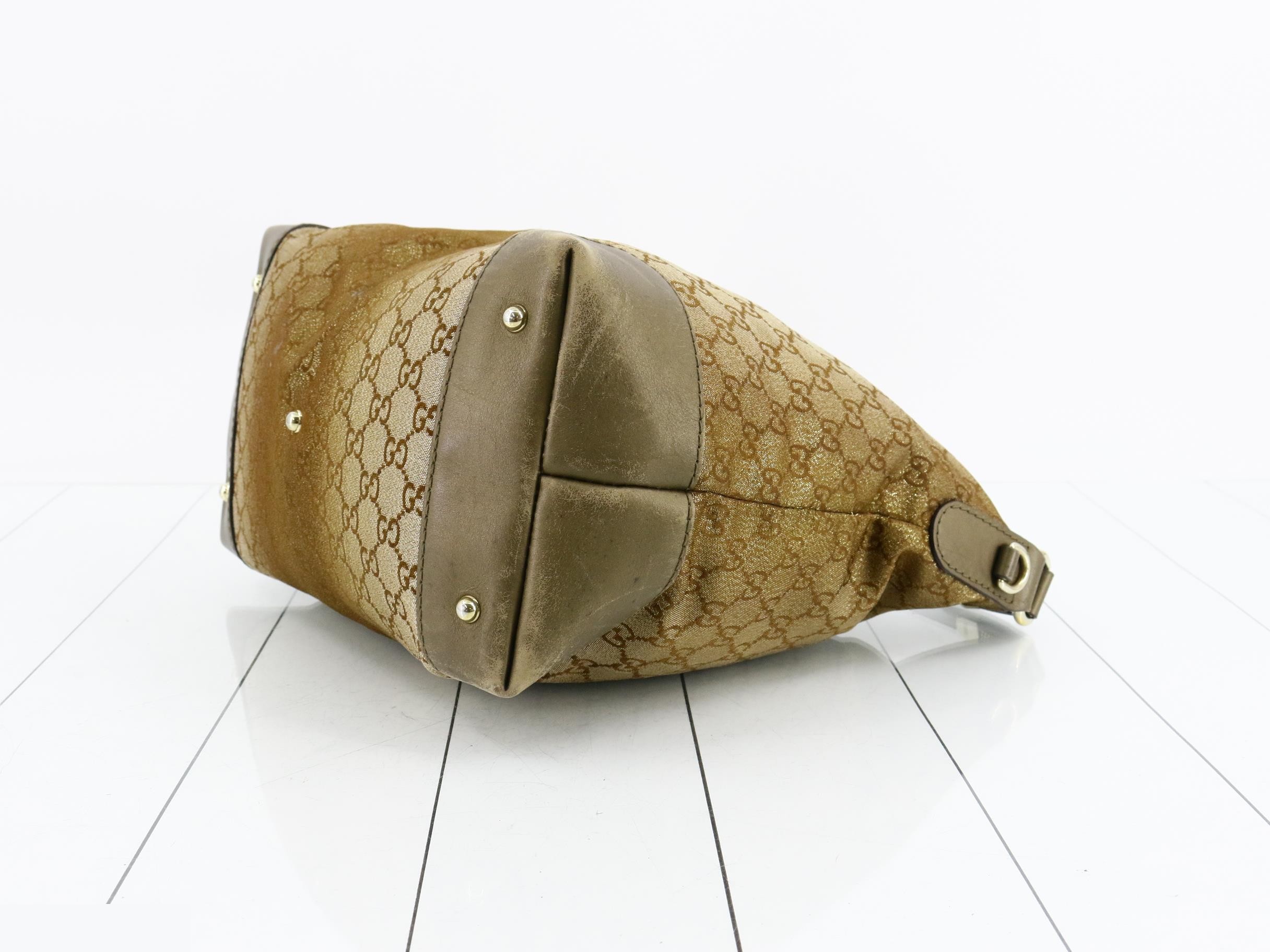 GG pattern heart bit one-shoulder bag — view 6