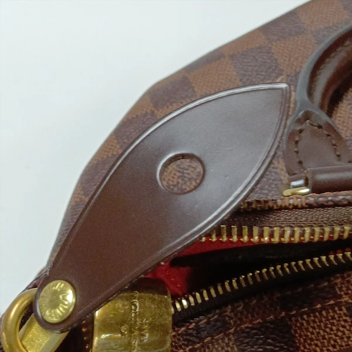 Damier Speedy 35 N41363 AA2158 Brown with initials — view 12