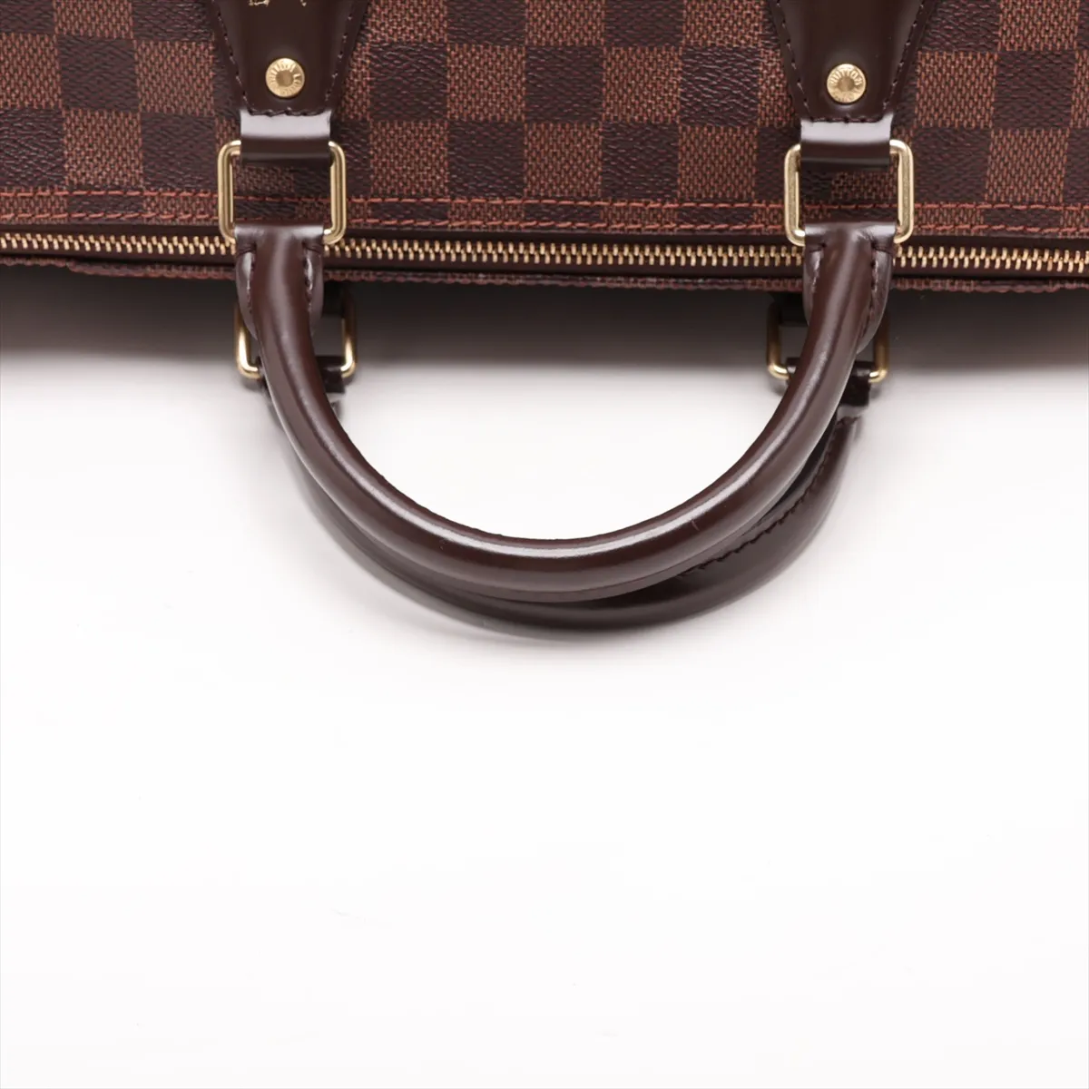 Damier Speedy 35 N41363 AA2158 Brown with initials — view 5
