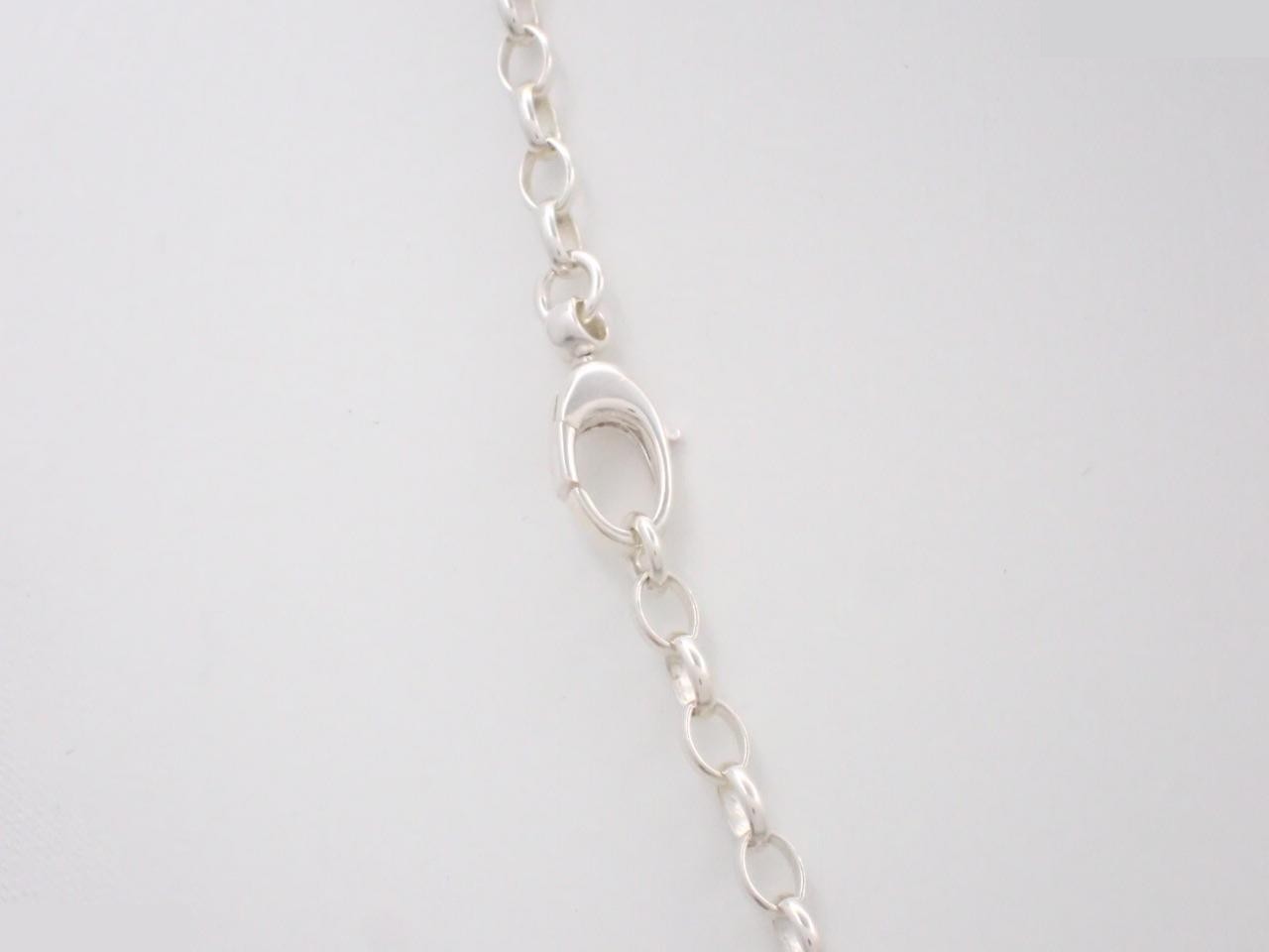 necklace, 925 sterling silver, 15.1g, Interlocking G — view 2