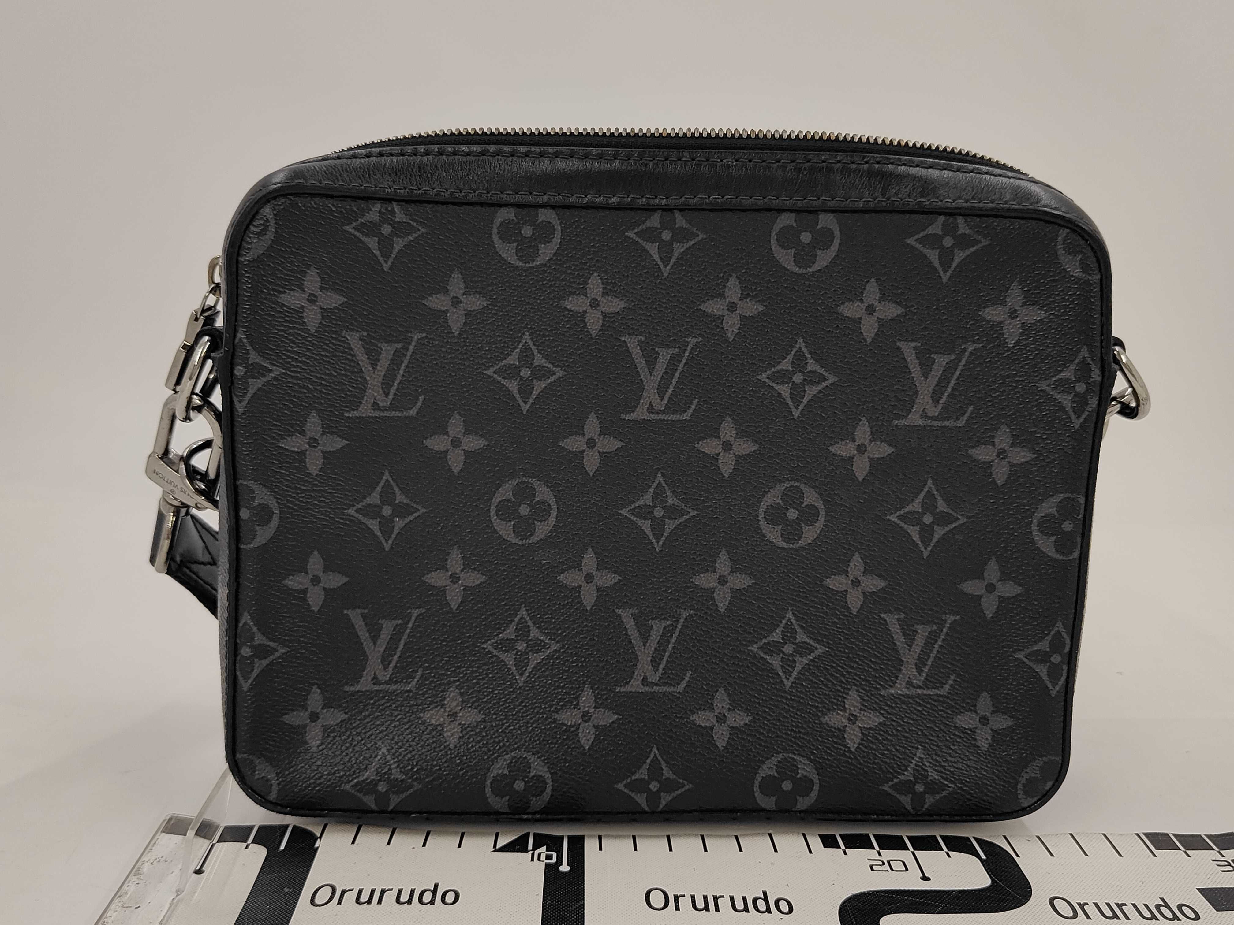 Monogram LV Trio Messenger Monogram Eclipse M69443 Black TJ5210 (with IC) Shoulder Bag — view 2