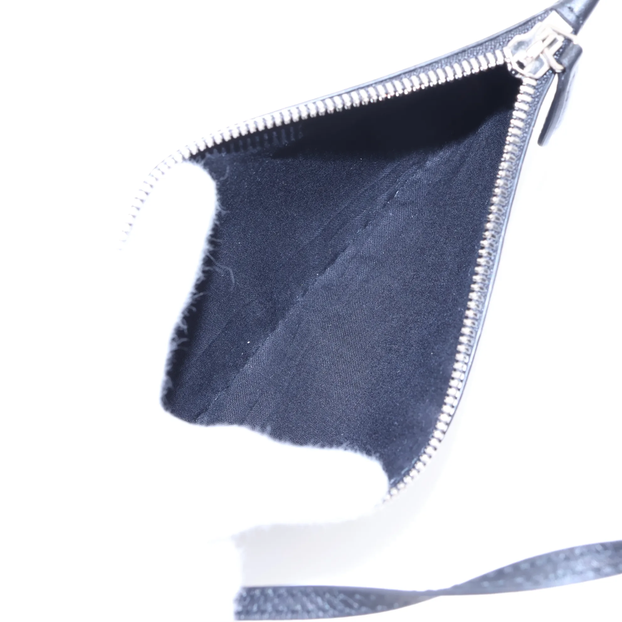 Navy Cabas Leather Handbag, Black, 339933 — view 8