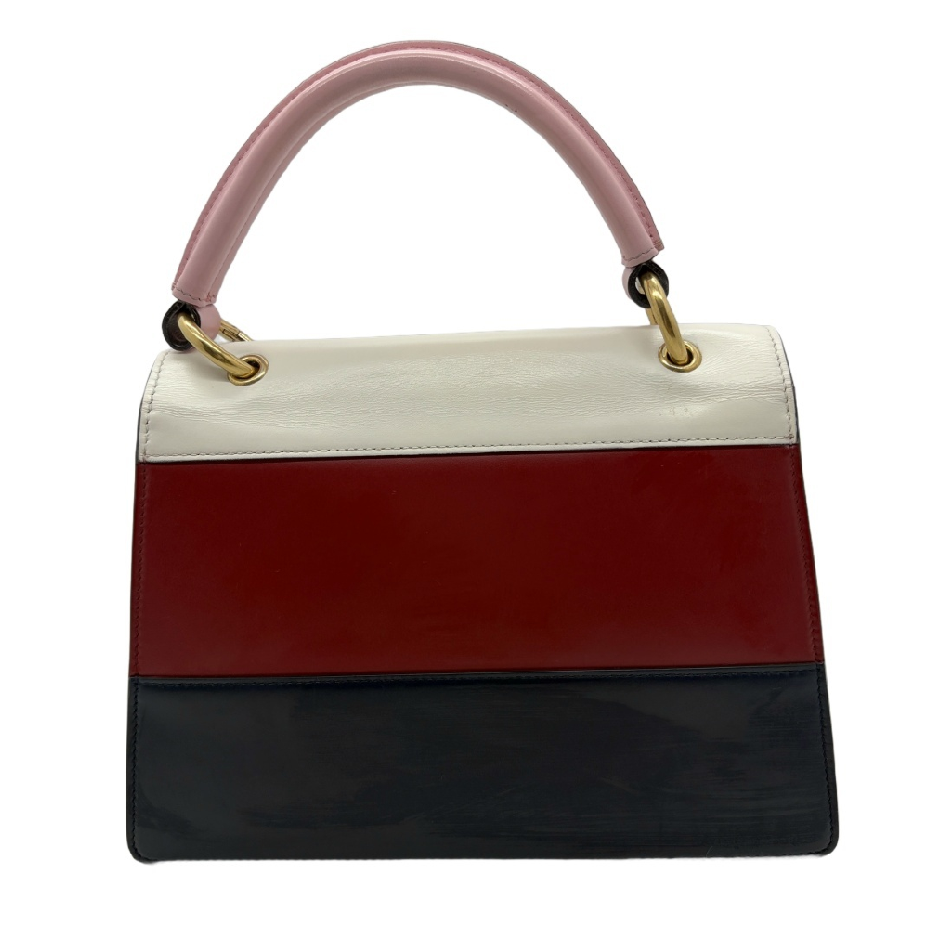 Queen Margaret Bee Leather Top Handle Bag Handbag — view 2