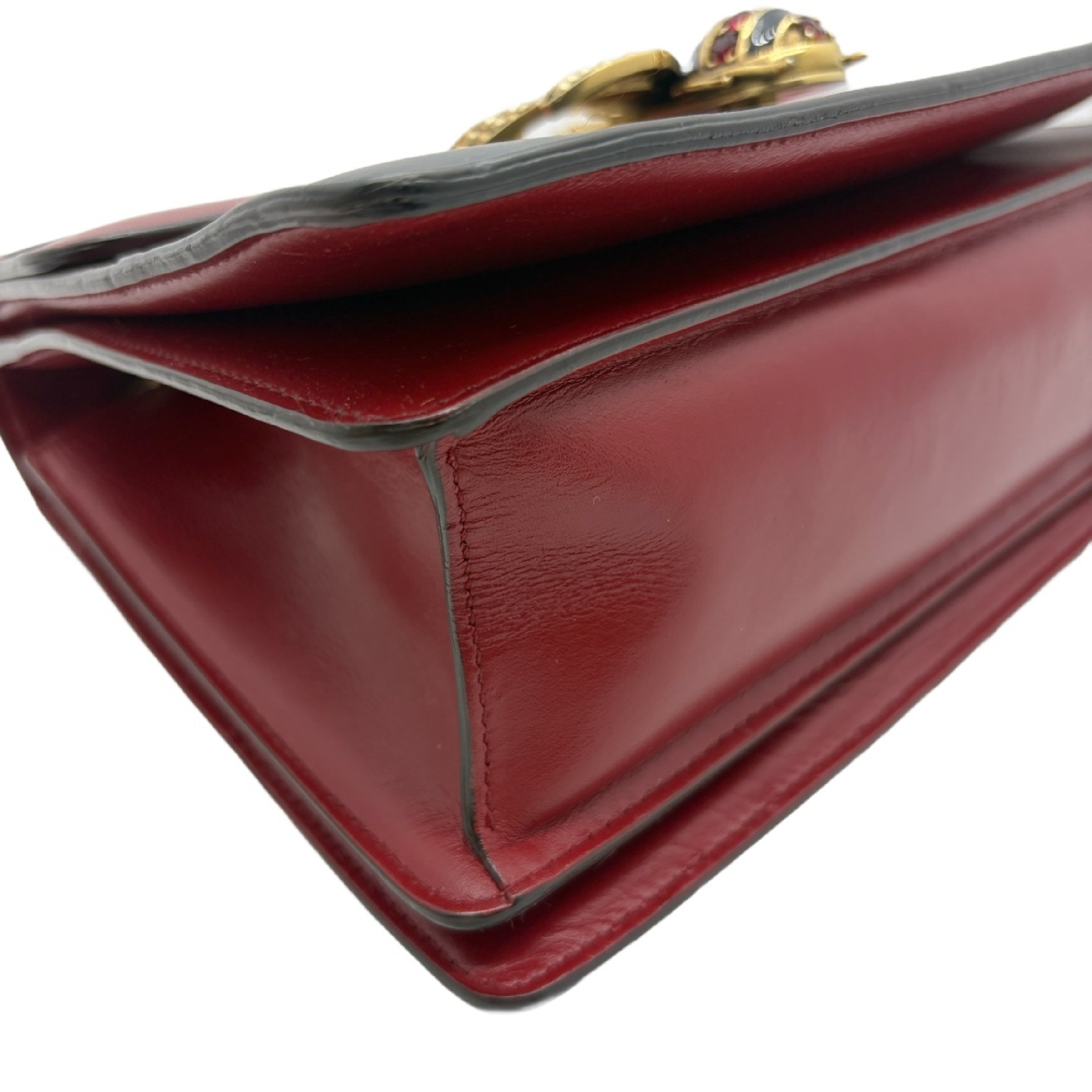 Queen Margaret Bee Leather Top Handle Bag Handbag — view 4