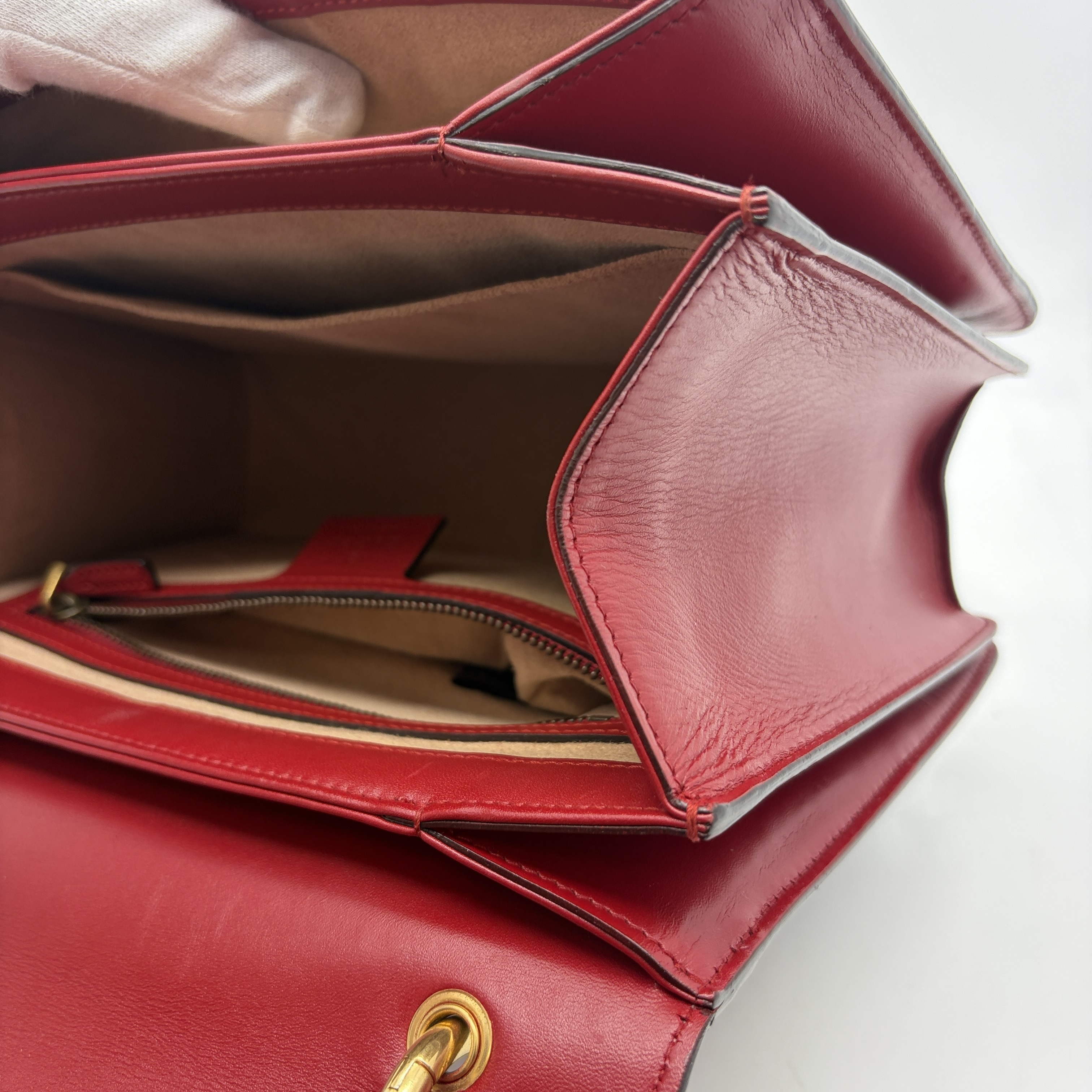 Queen Margaret Bee Leather Top Handle Bag Handbag — view 10