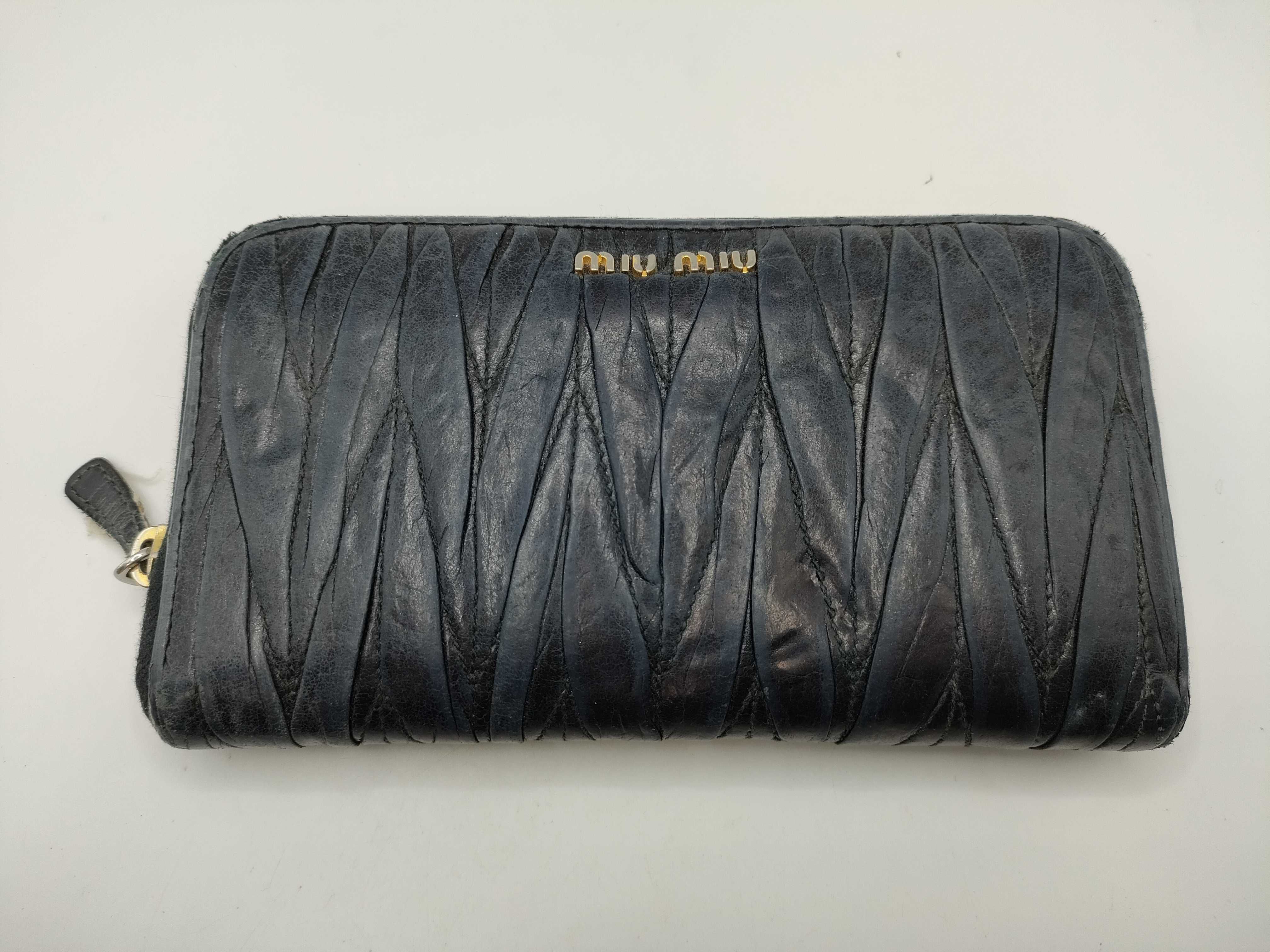 Matelassé Wallet / Black Wallet