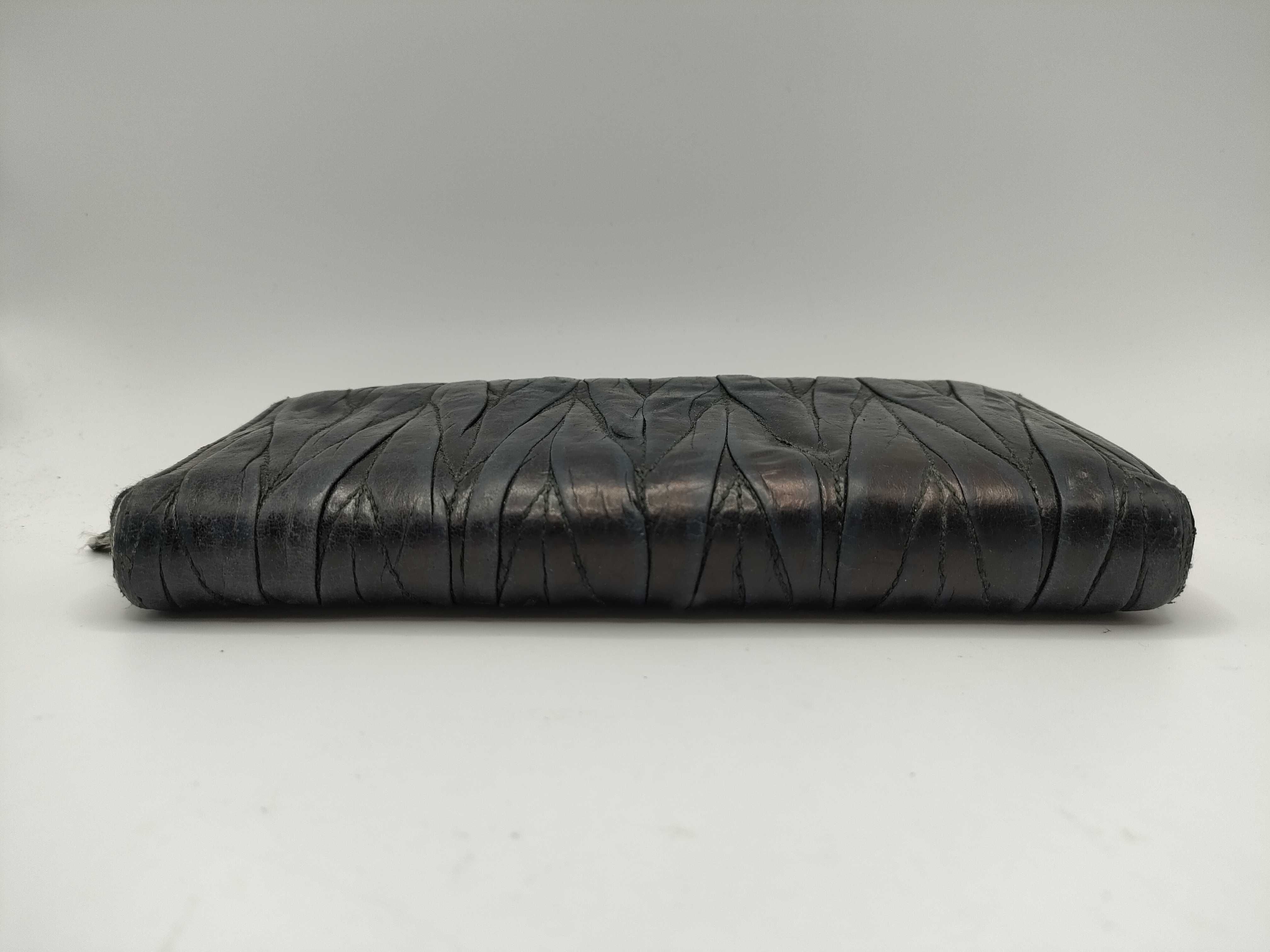 Matelassé Wallet / Black Wallet — view 3