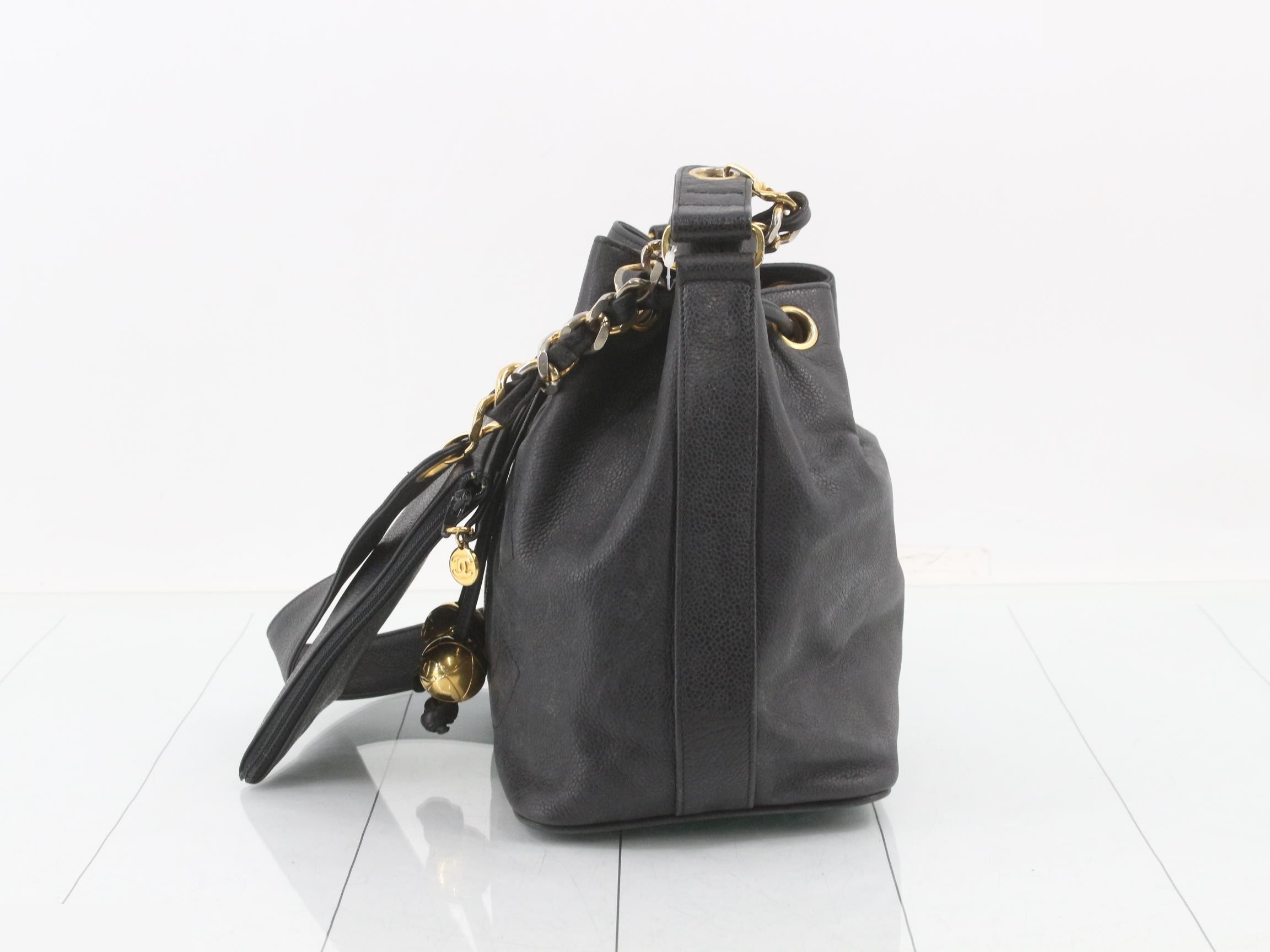 drawstring shoulder bag — view 3