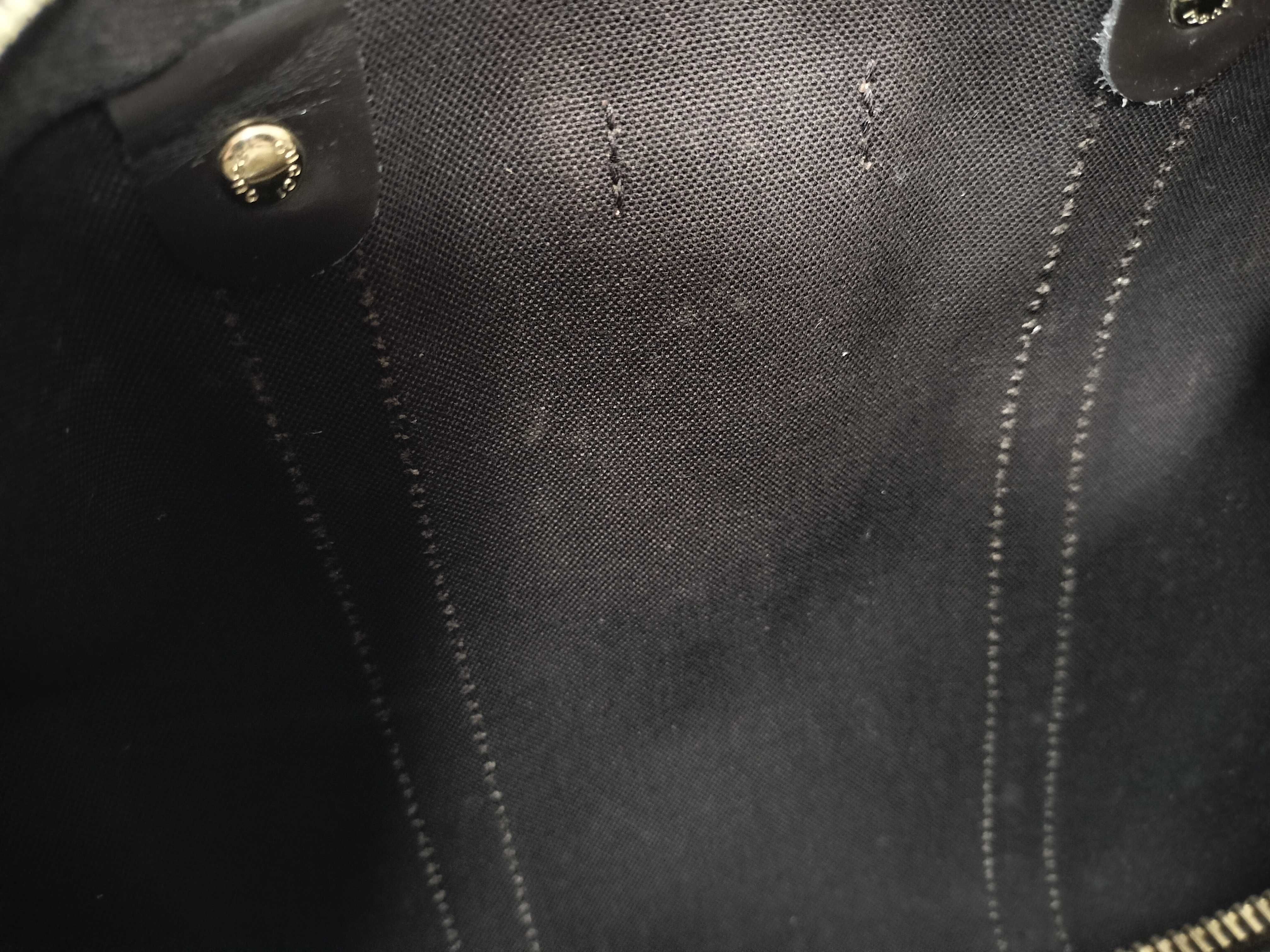 GG Logo PVC Leather Trimming Boston Tote Bag — view 12