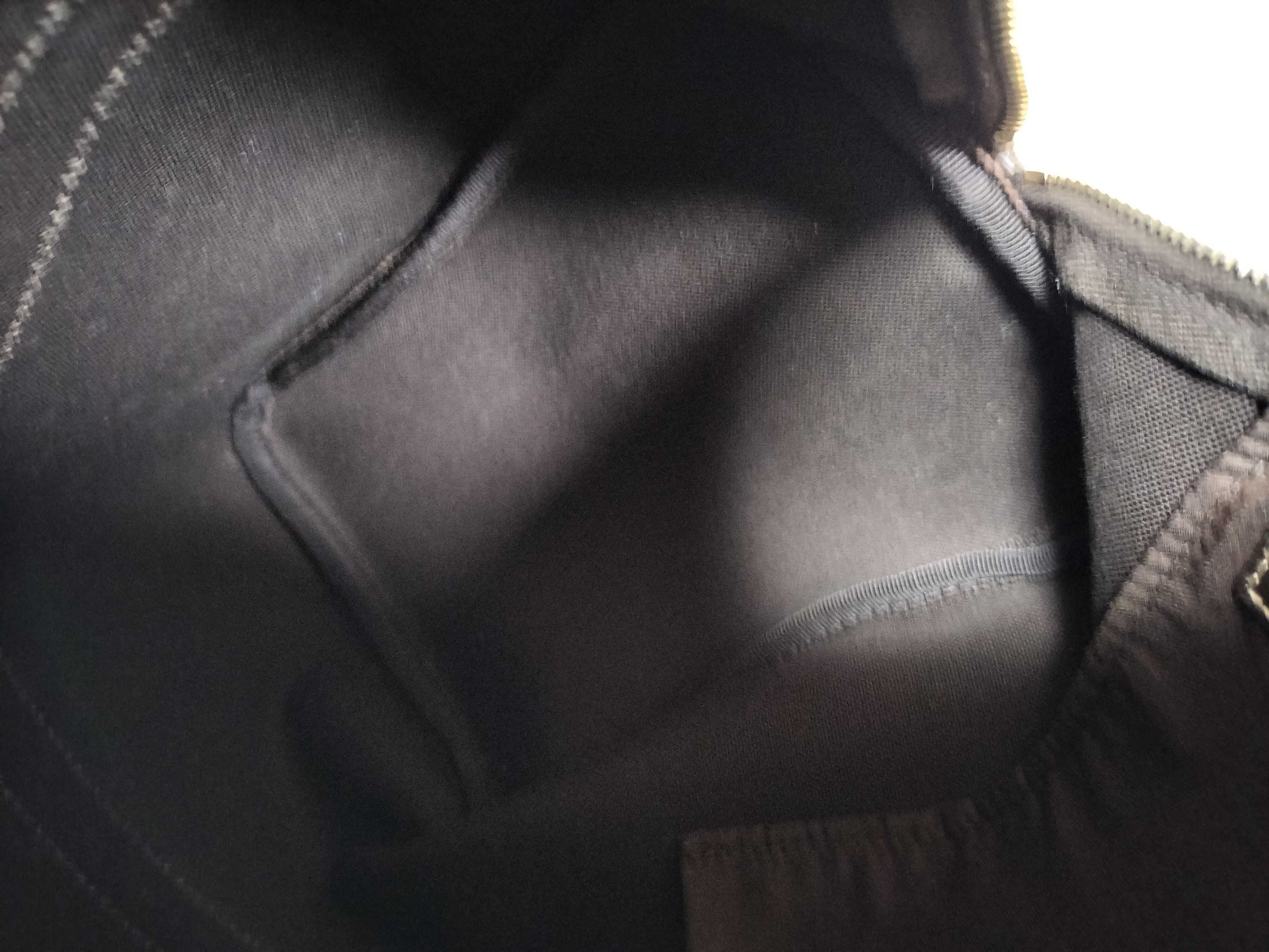 GG Logo PVC Leather Trimming Boston Tote Bag — view 10