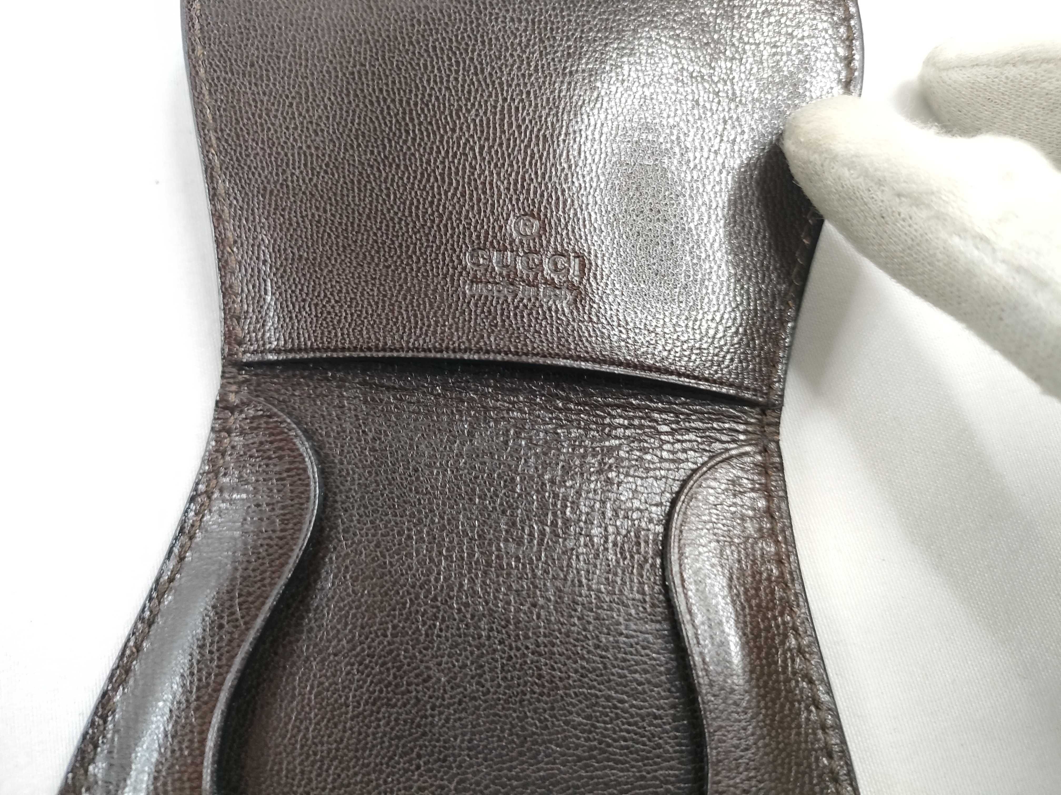 030 2778 2340 Leather Coin Case Brown Coin Case — view 9