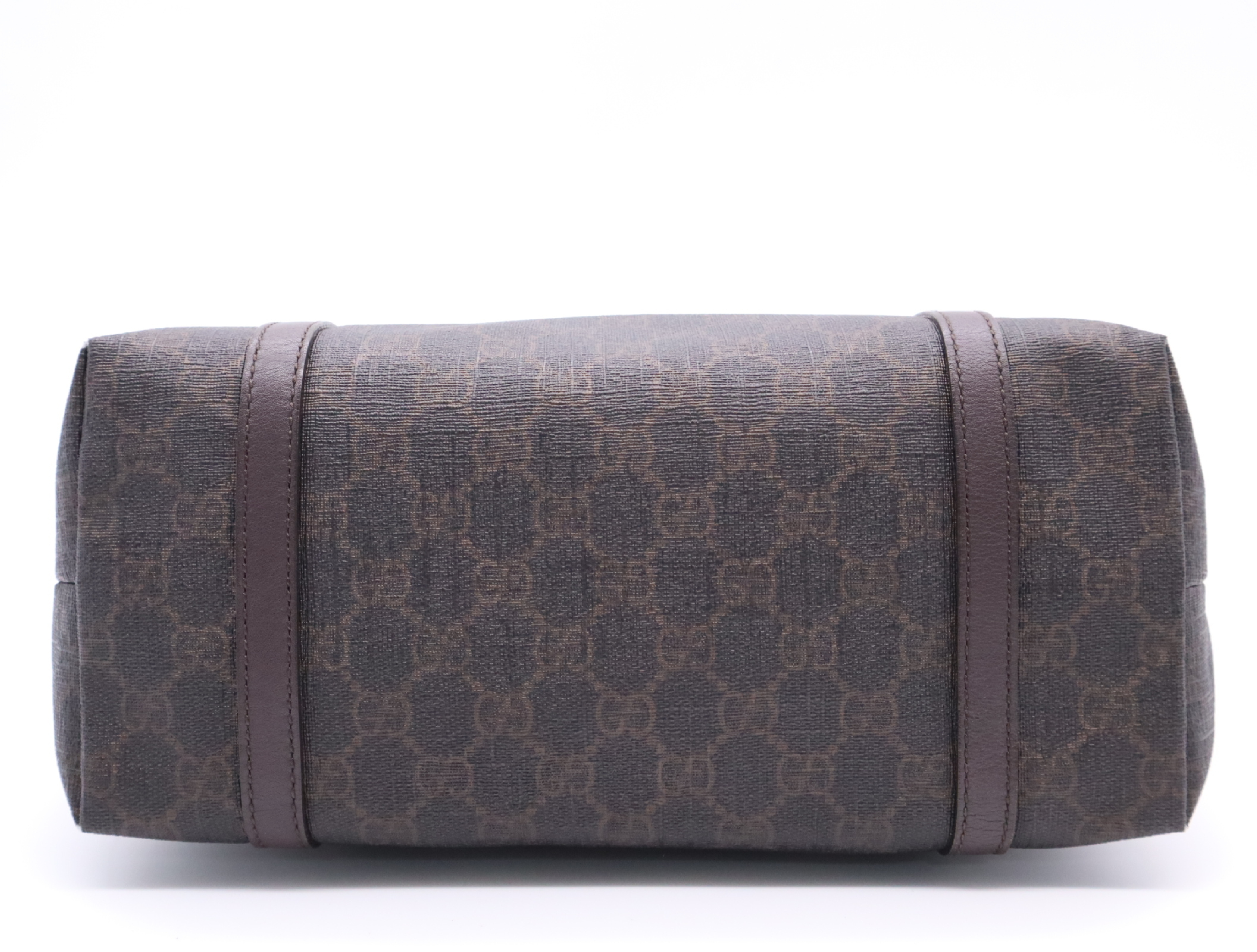 336776 Canvas x Leather GG Supreme Tote Bag, Brown, Gold Hardware, with Dust Bag. — view 4
