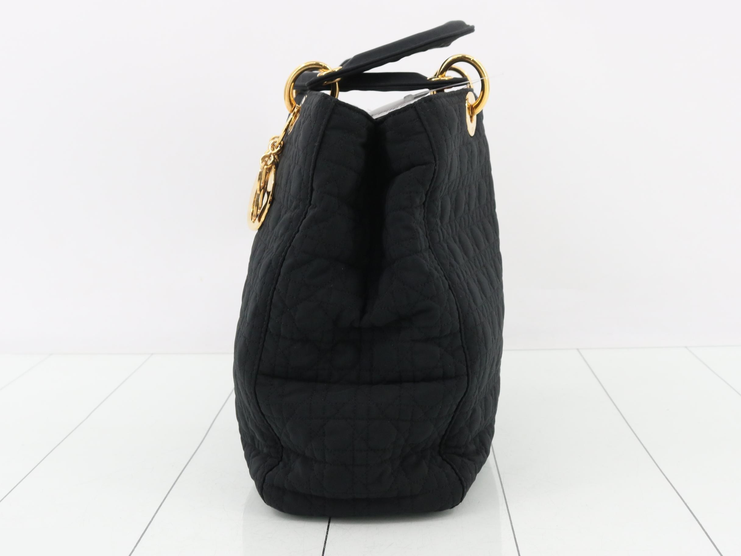 Lady Dior Cannage Nylon — view 3