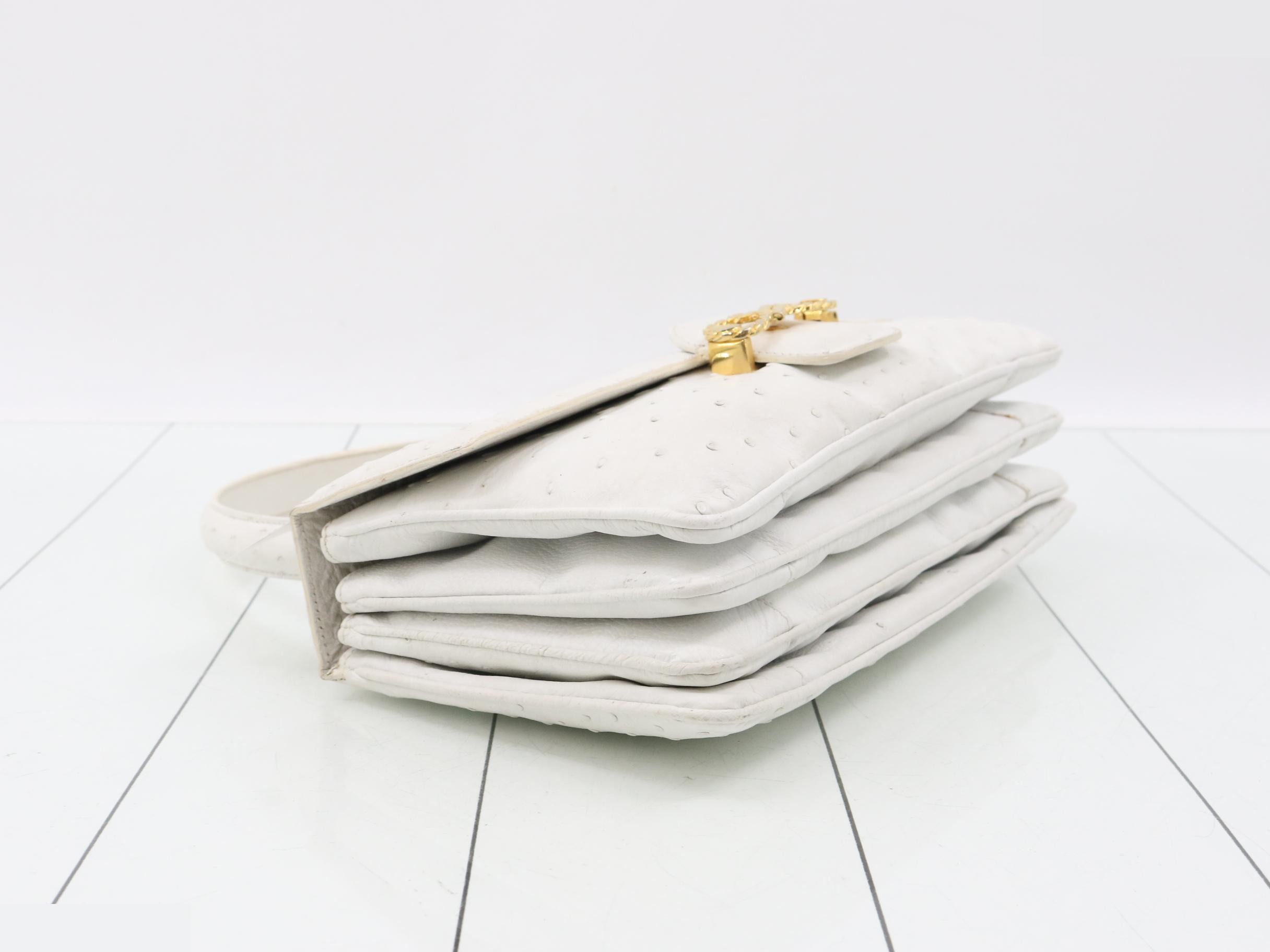Ostrich leather bag — view 5