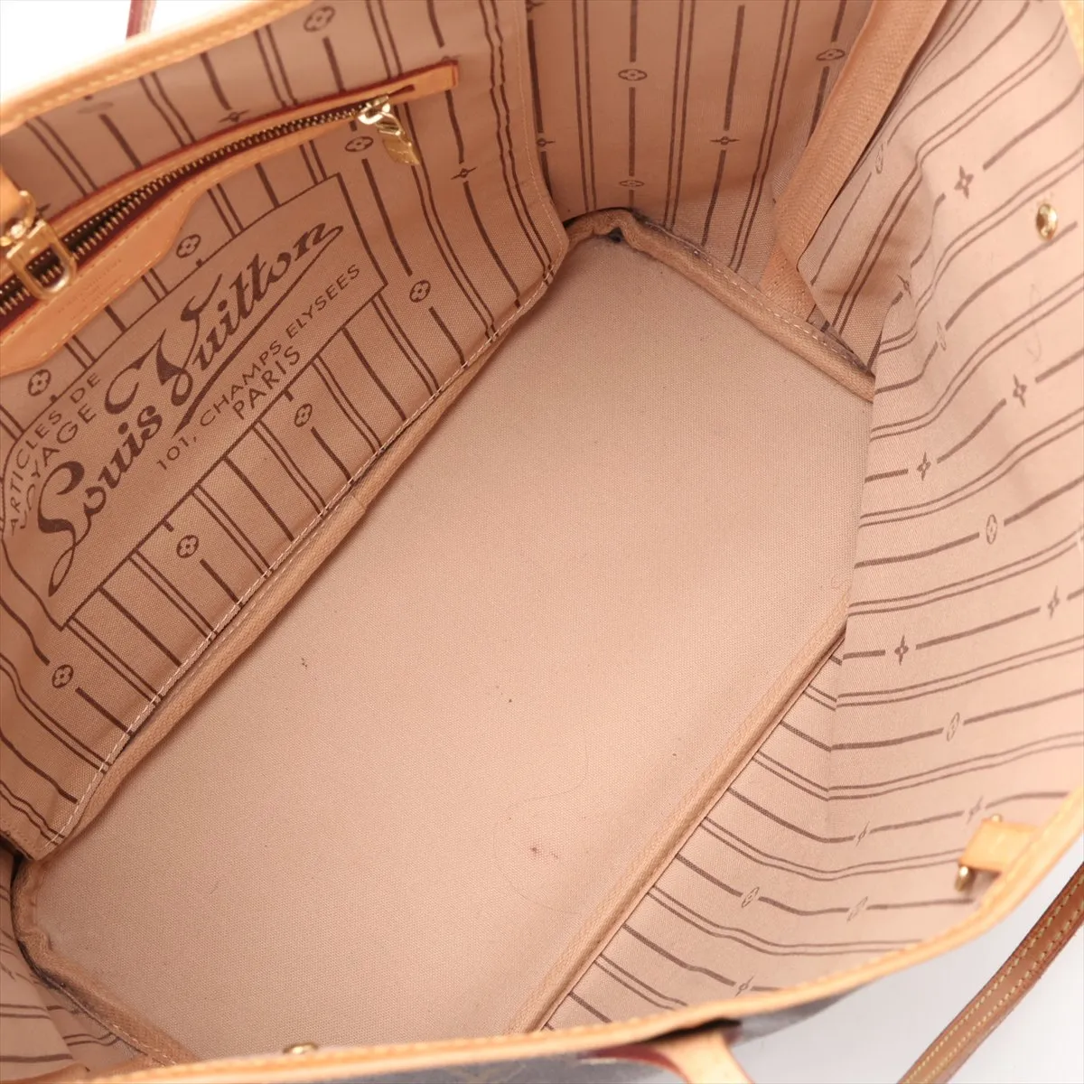 Monogram Neverfull MM M40156 VI1028 Brown — view 7