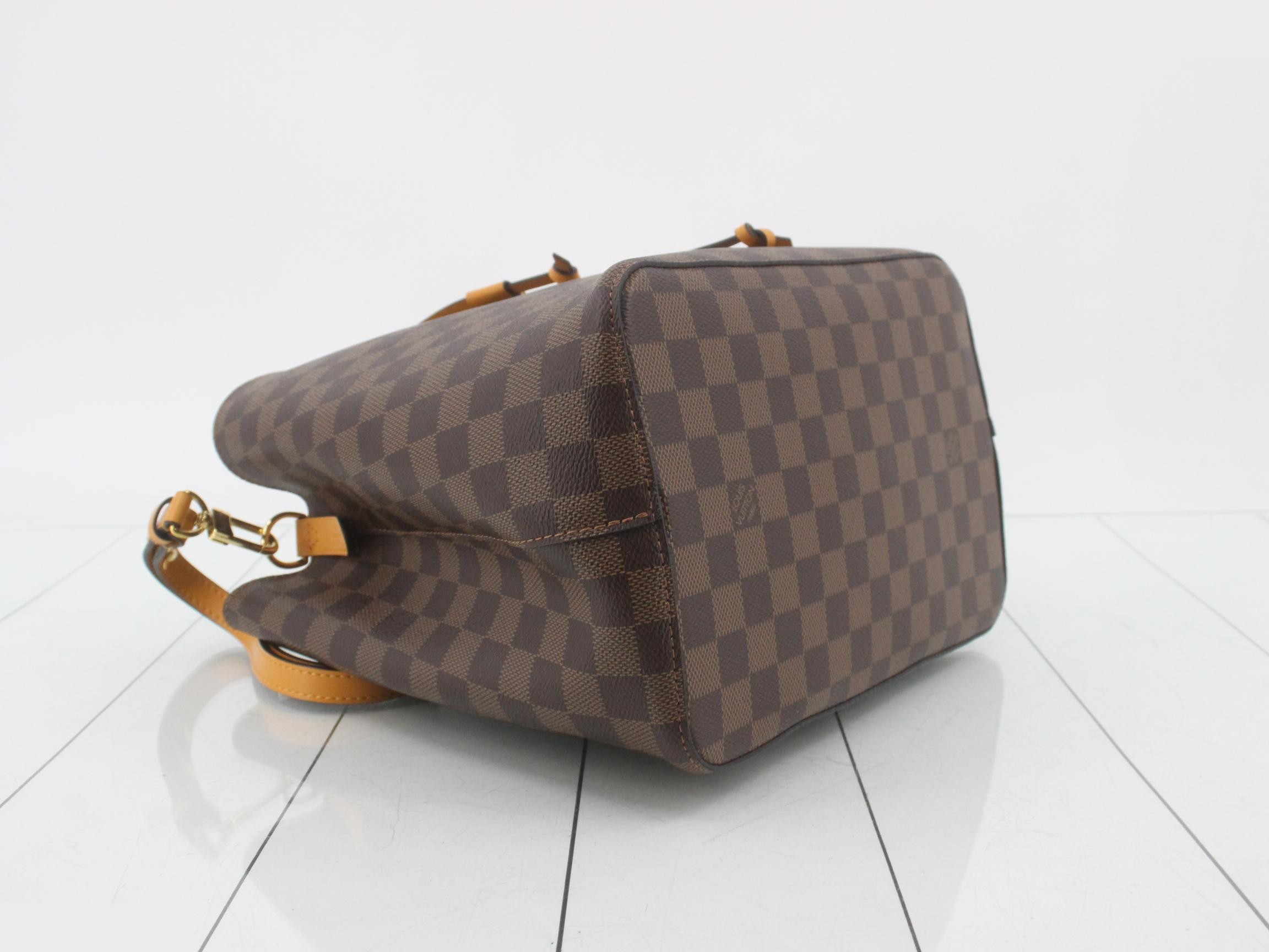 Damier NeoNoe Saffron Shoulder Bag — view 5