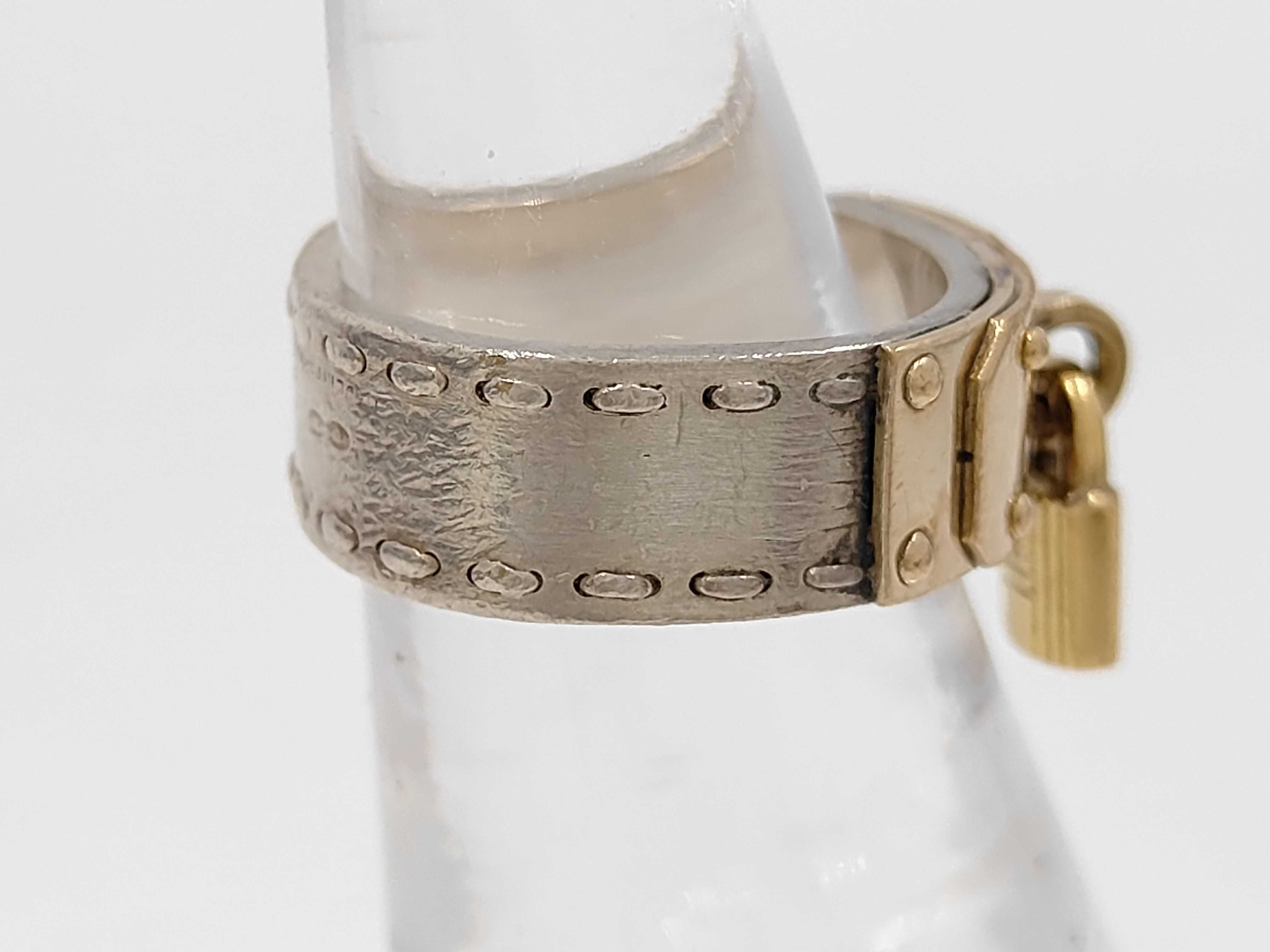 Kelly Ring, SV925 YG750, Size 53, 10.3g — view 3